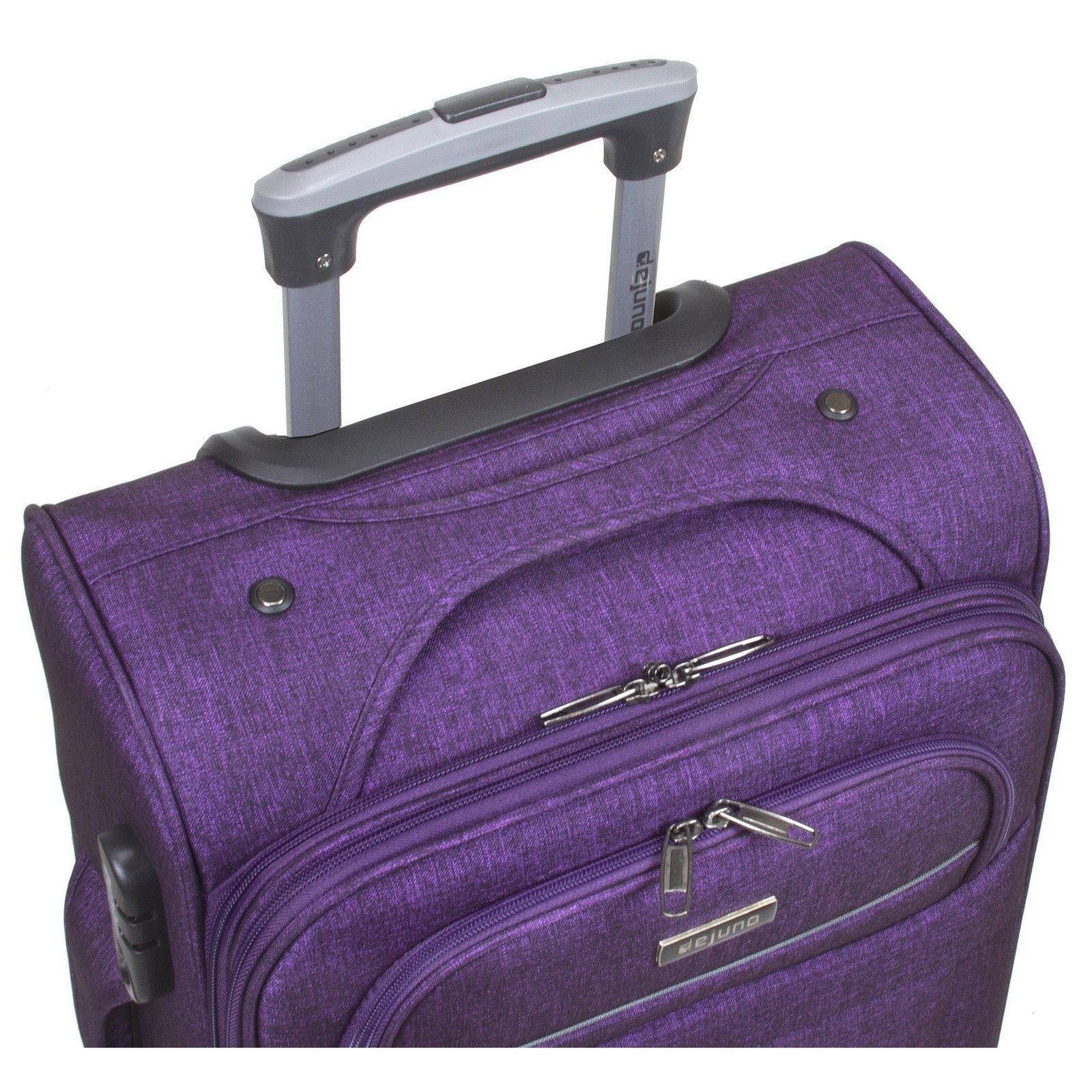 Dejuno Aurora Lightweight Denim 3-Piece Spinner Luggage Set