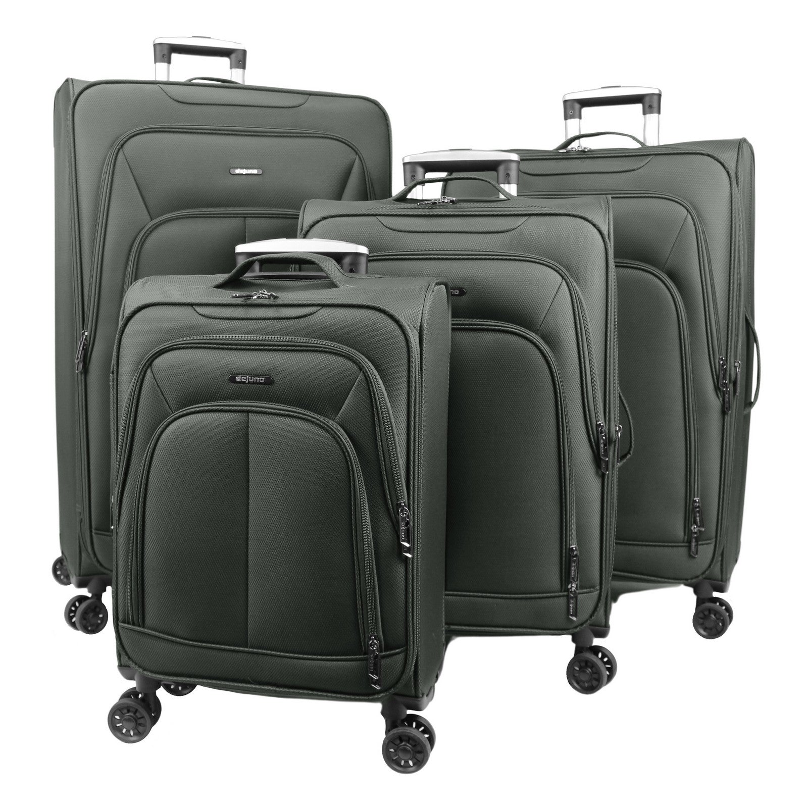 World Traveler Dejuno Angeles 4-Piece Expandable Spinner Luggage Set