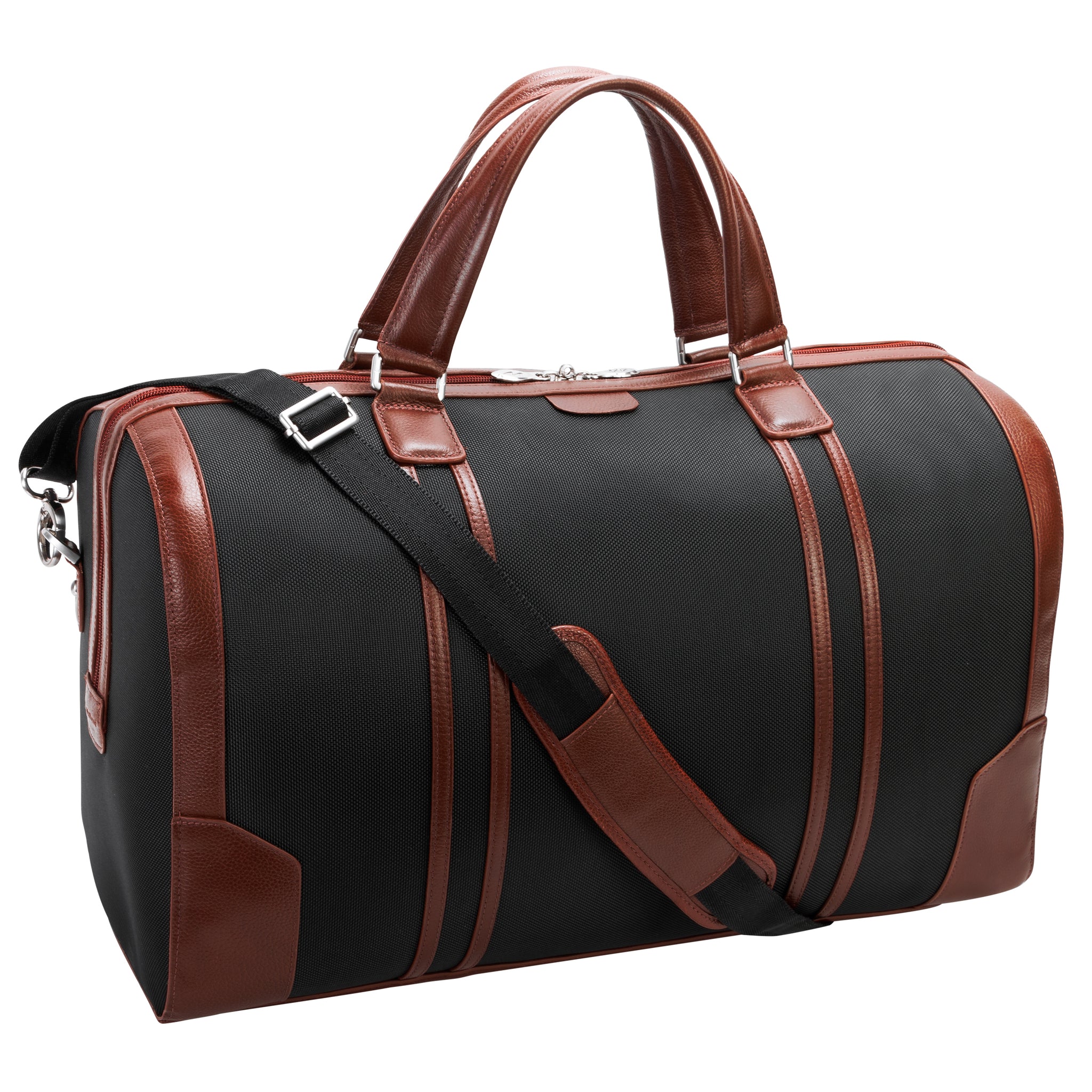 McKlein KINZIE 20" Nylon Two-Tone, Tablet Overnight Carry-All Duffel