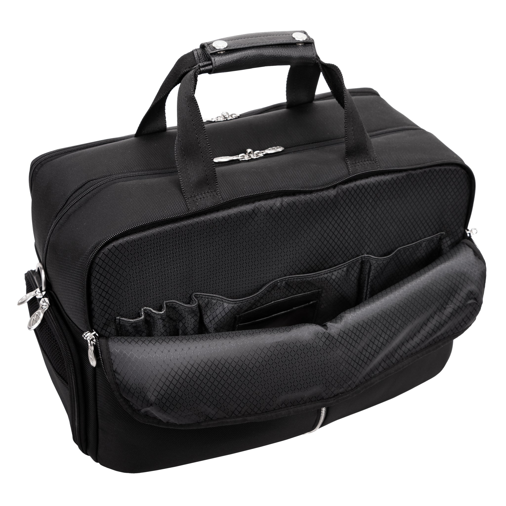 McKlein AVONDALE 22" Nylon, Triple Compartment, Carry-All, Travel, Laptop Duffel
