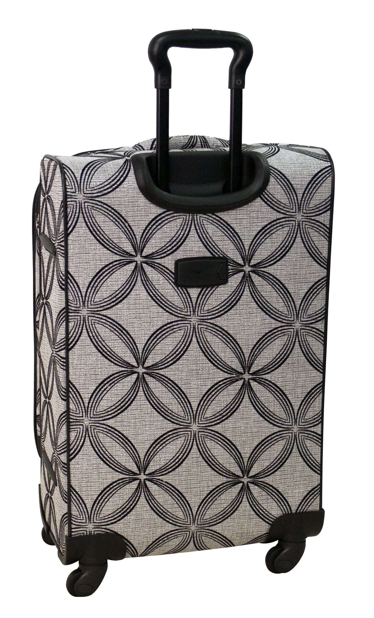American Flyer Silver Clover 5-Piece Spinner Luggage Set