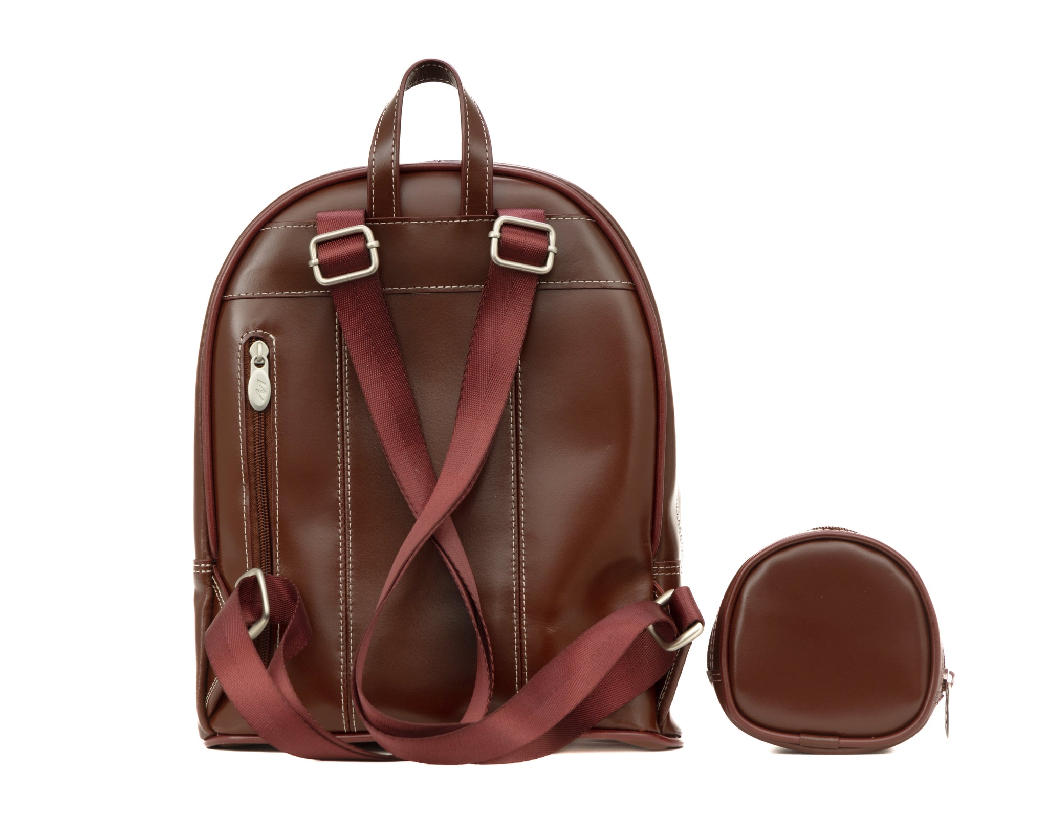 McKlein ARCHES Leather Bow Backpack