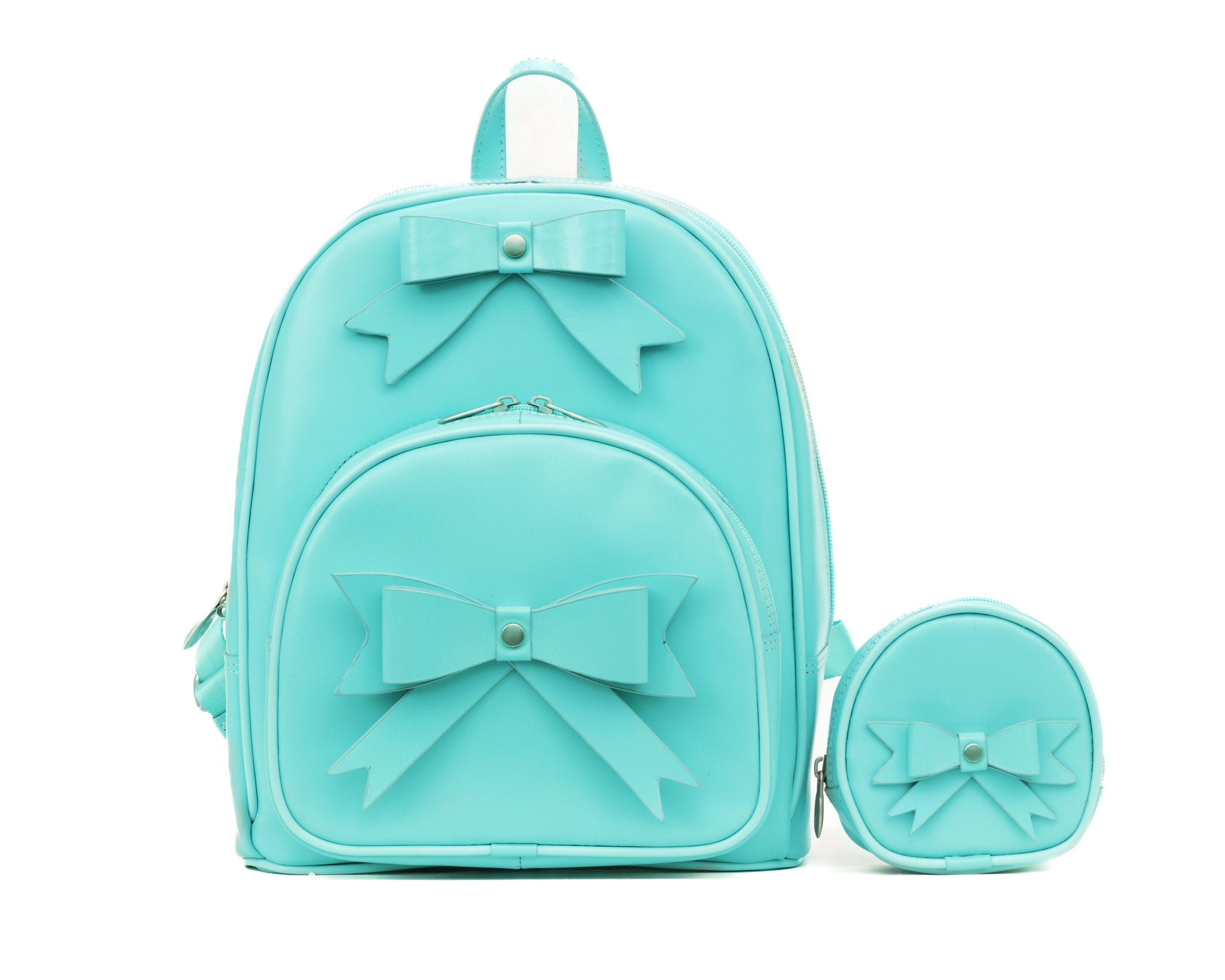 McKlein ARCHES Leather Bow Backpack