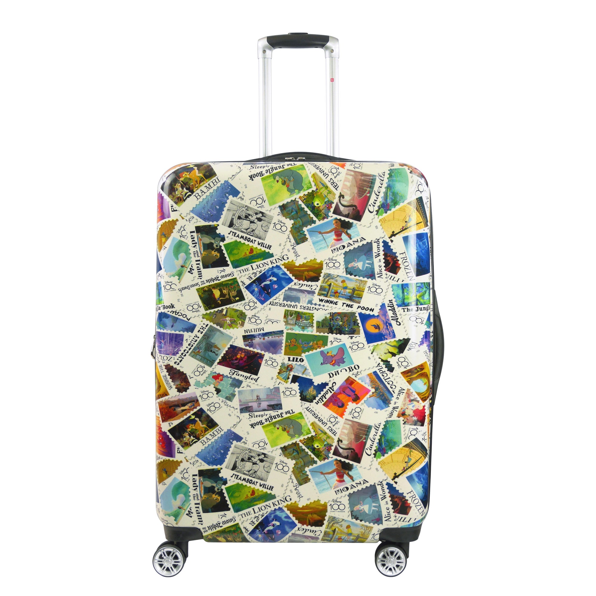Disney Ful 100 Years Stamps 30" Hardside Spinner Suitcase