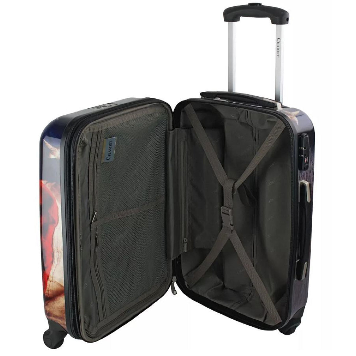 Chariot Freedom Pups 20-Inch Carry-On Hardside Expandable Spinner Luggage
