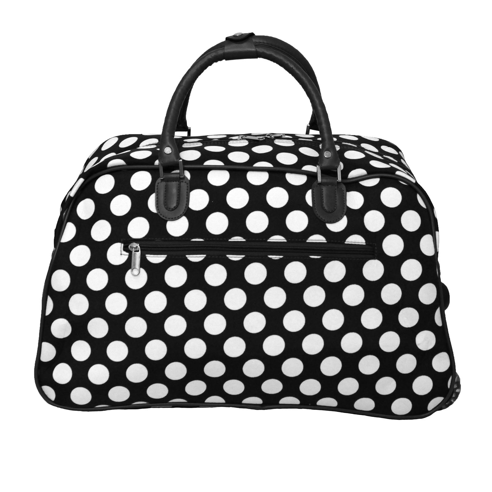 CalBags Polka Dots 21" Rolling Carry-On Duffel Bags