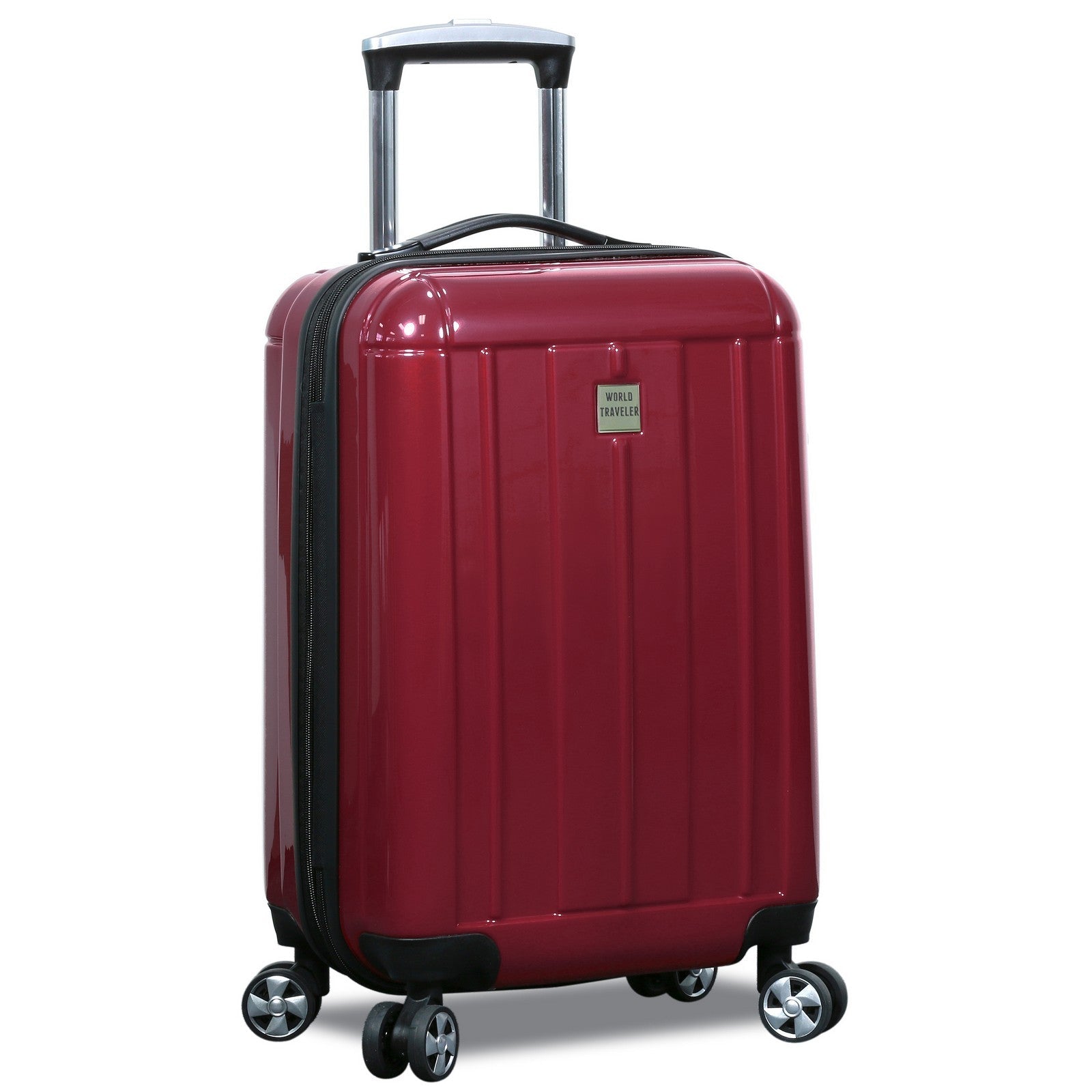 World Traveler Contour Hardside 3-Piece Spinner Luggage Set