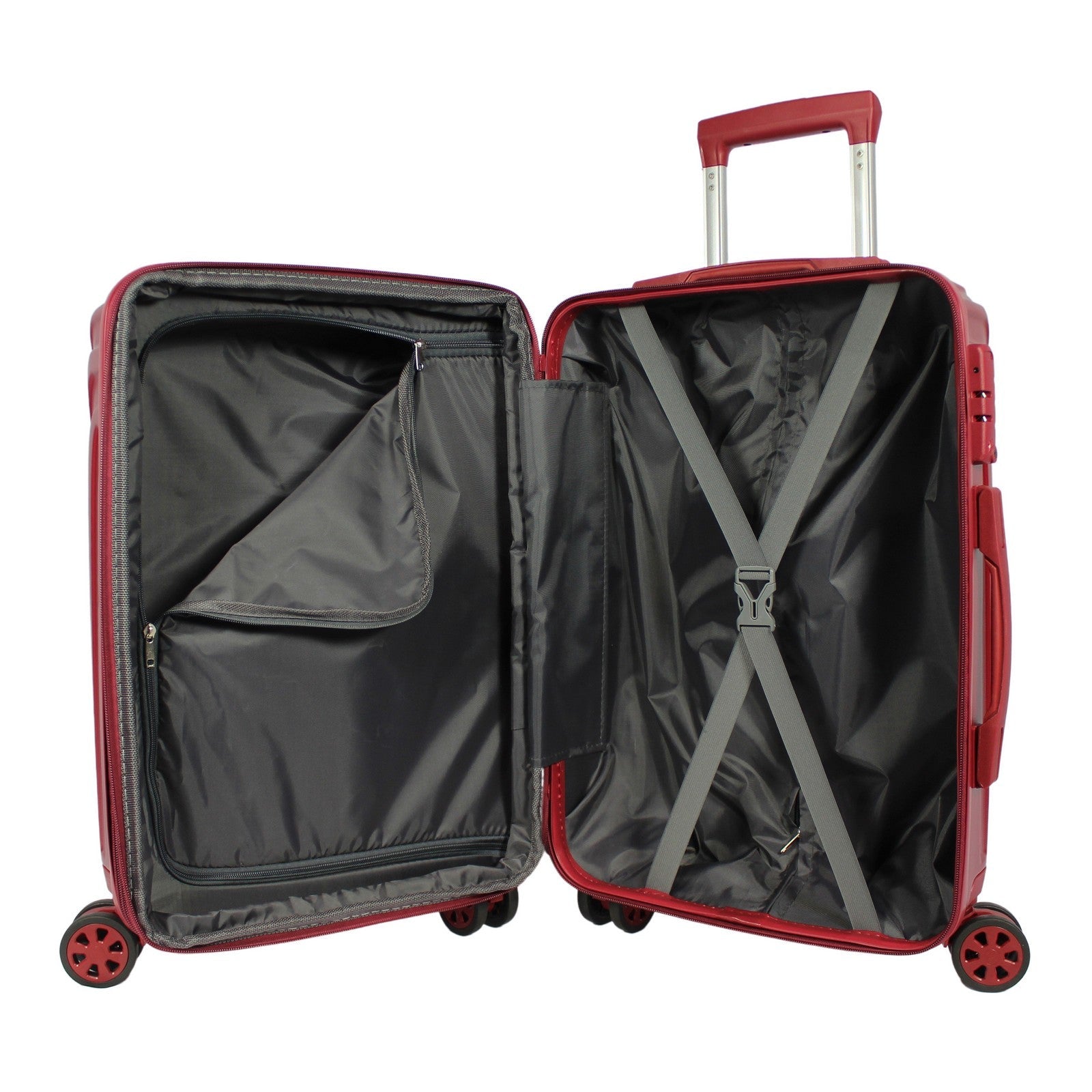 World Traveler Skyline Hardside 3-Piece Spinner Luggage Set