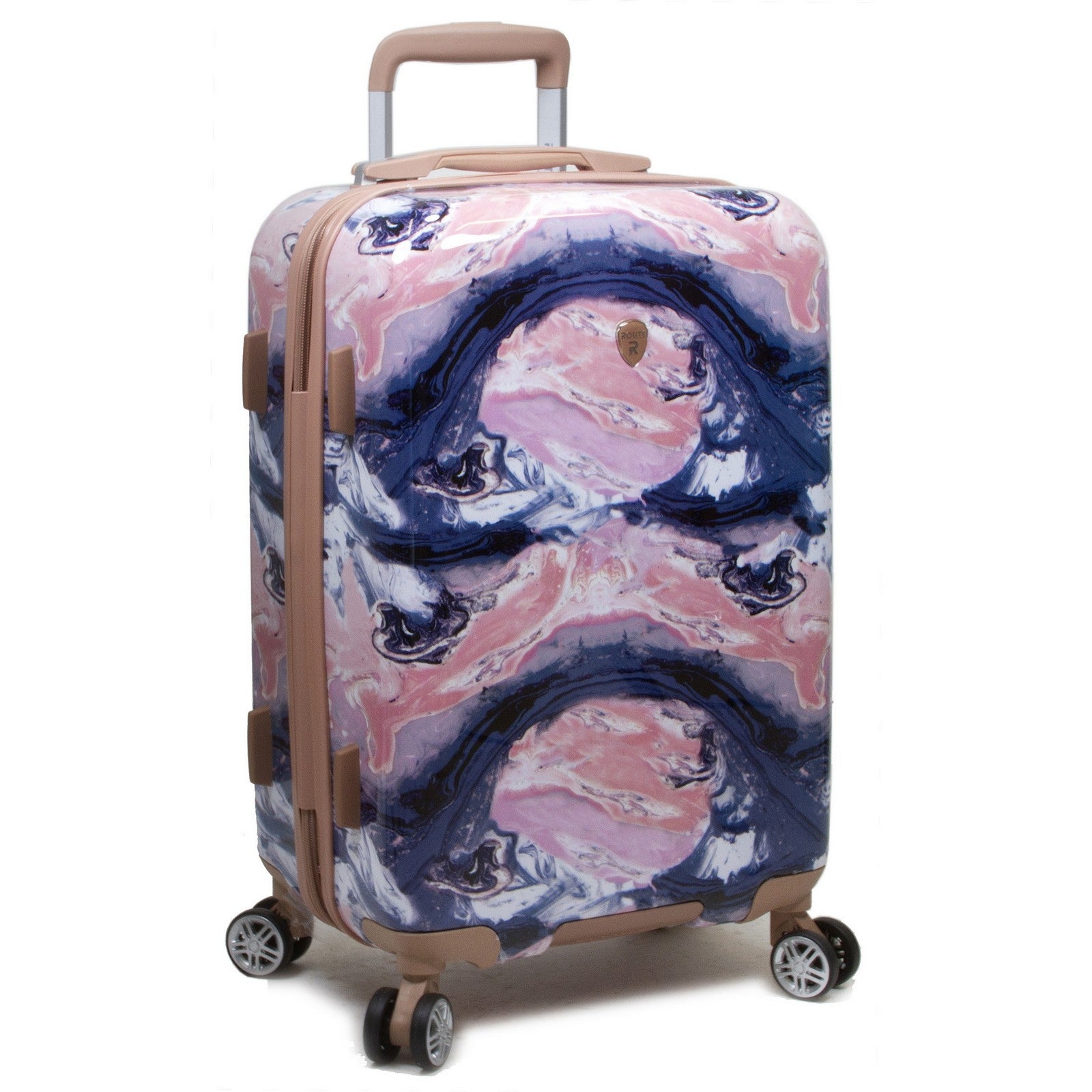 Rolite Marble Hardside 3-Piece Spinner Luggage Set