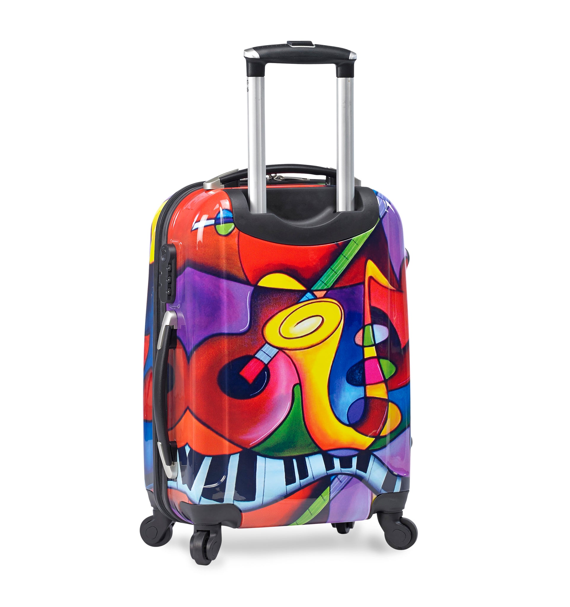 Dejuno 3-Piece Lightweight Hardside Spinner Upright Luggage Set - Jazz