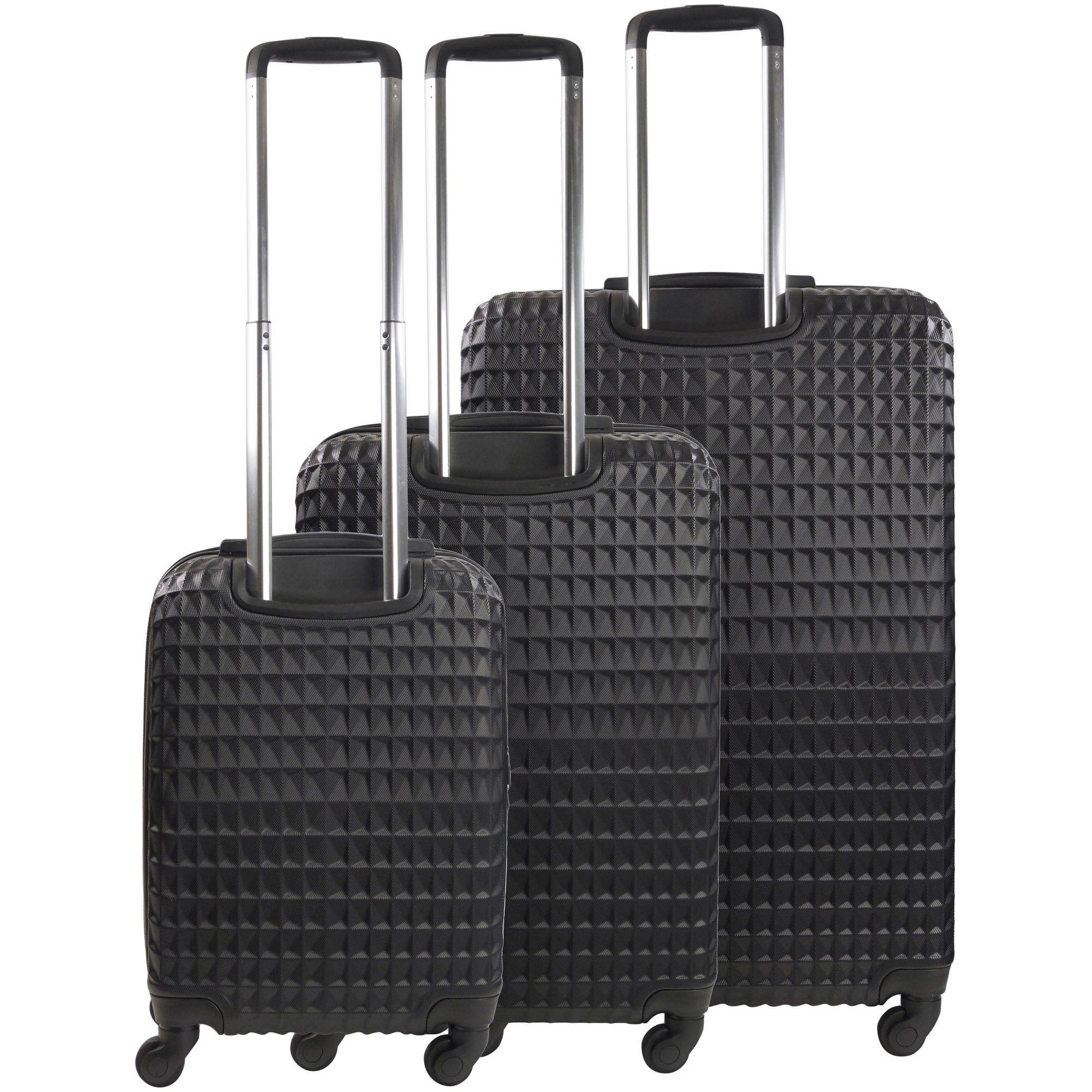 FUL Geo 3 Piece Hardside Spinner Luggage Set