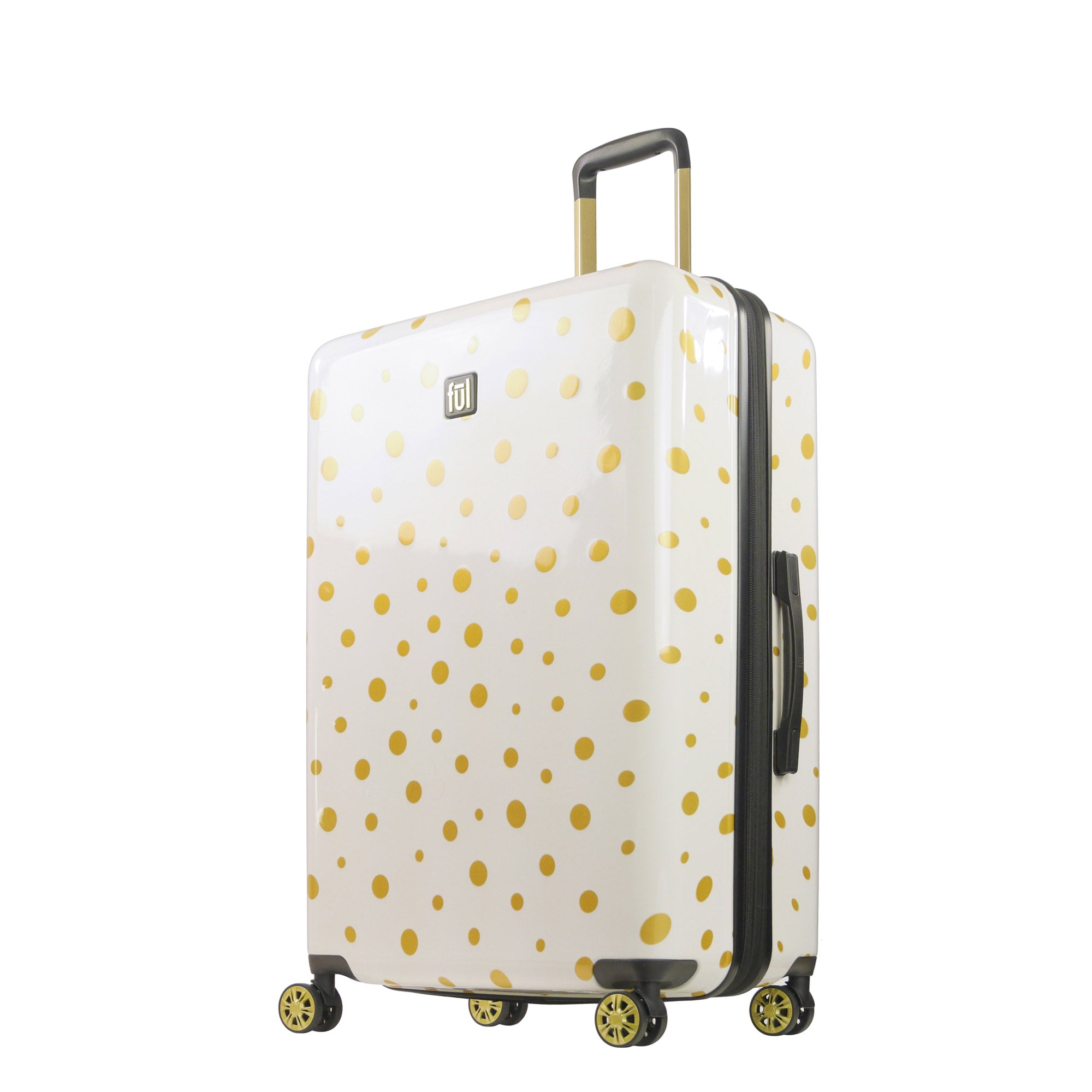 Ful Impulse Mixed Dots 31" Hardside Spinner Suitcase