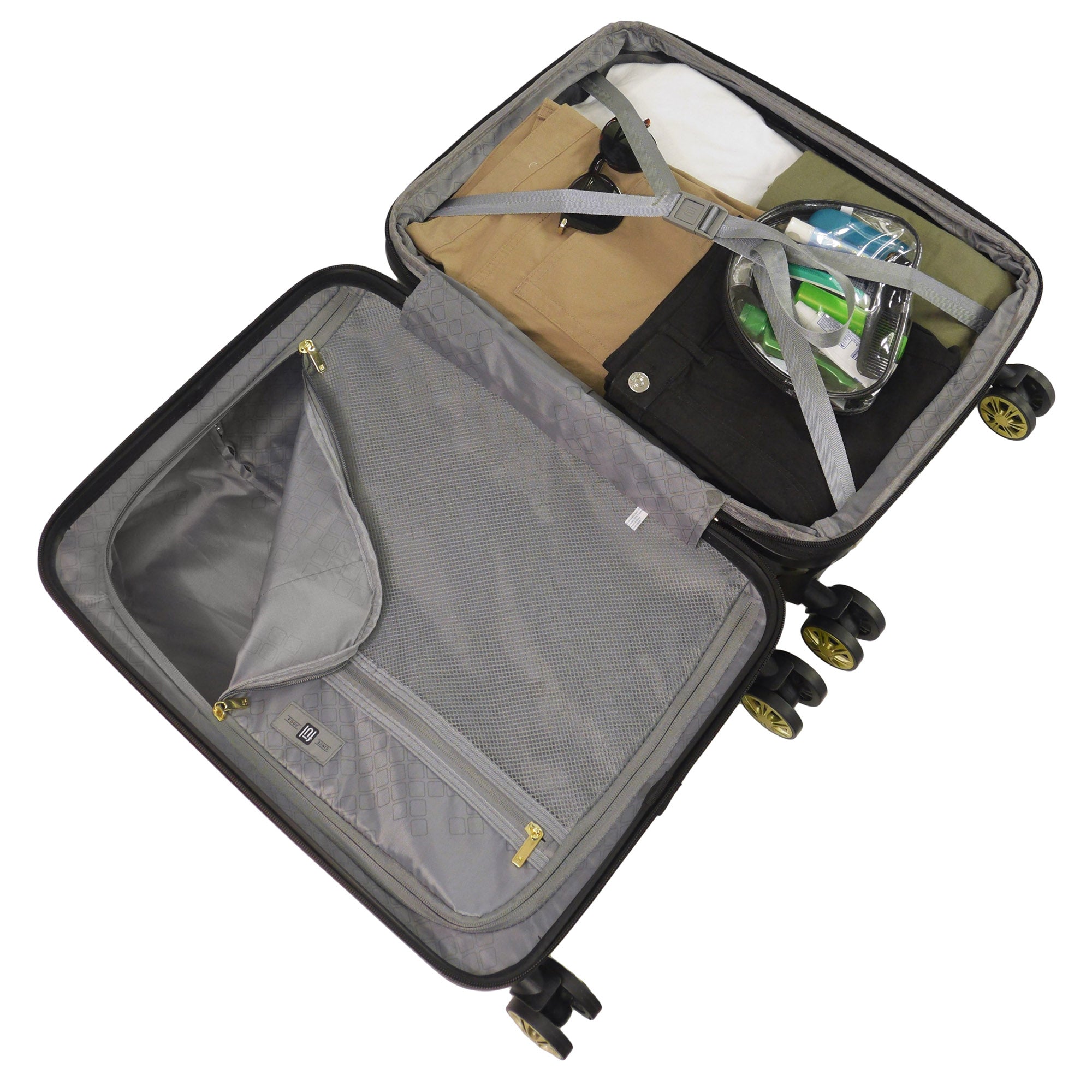 Ful Impulse Mixed Dots 31" Hardside Spinner Suitcase