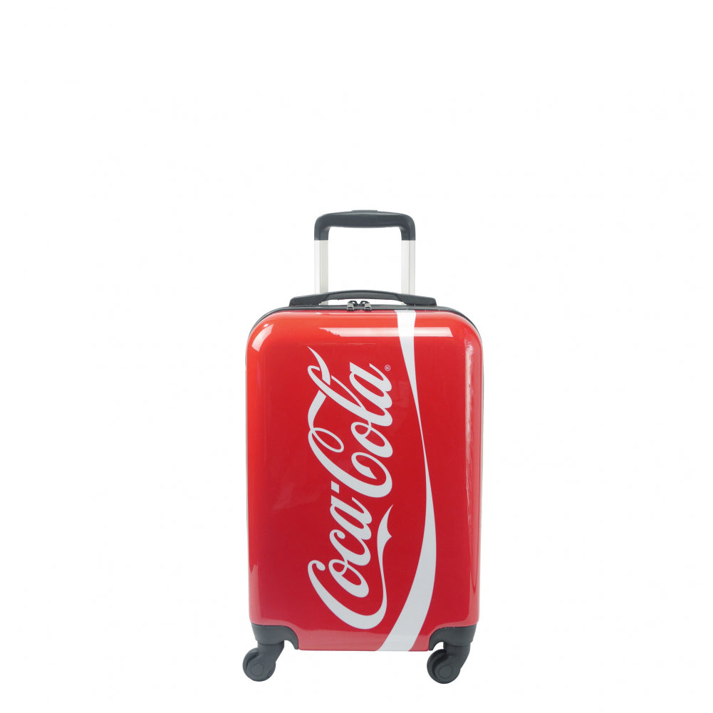 Coca Cola 21" Hardside Spinner Carry On Suitcase
