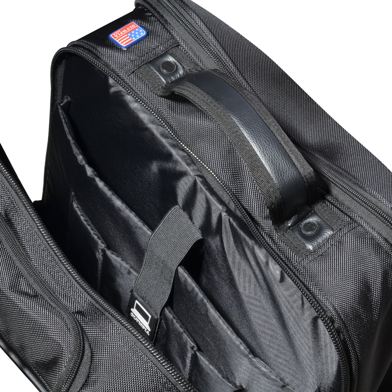 Olympia Exec Underseat Rolling Carry On Tote Bag