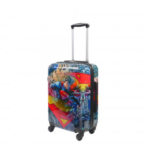 DC Comics Superman 21" Hardside Spinner Carry On Suitcase