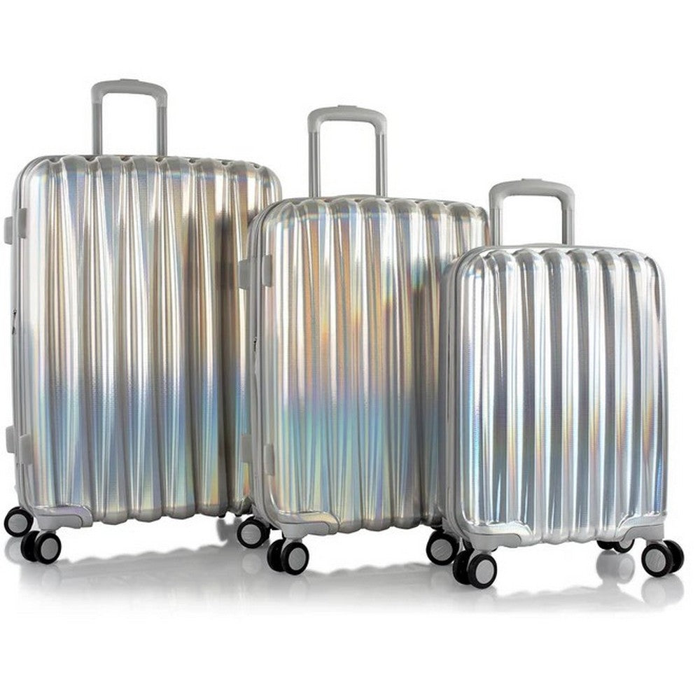 Heys Astro 3 Piece Hardside Spinner Luggage Set