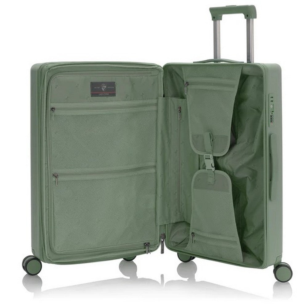 Heys Earth Tones 3 Piece Hardside Spinner Luggage Set