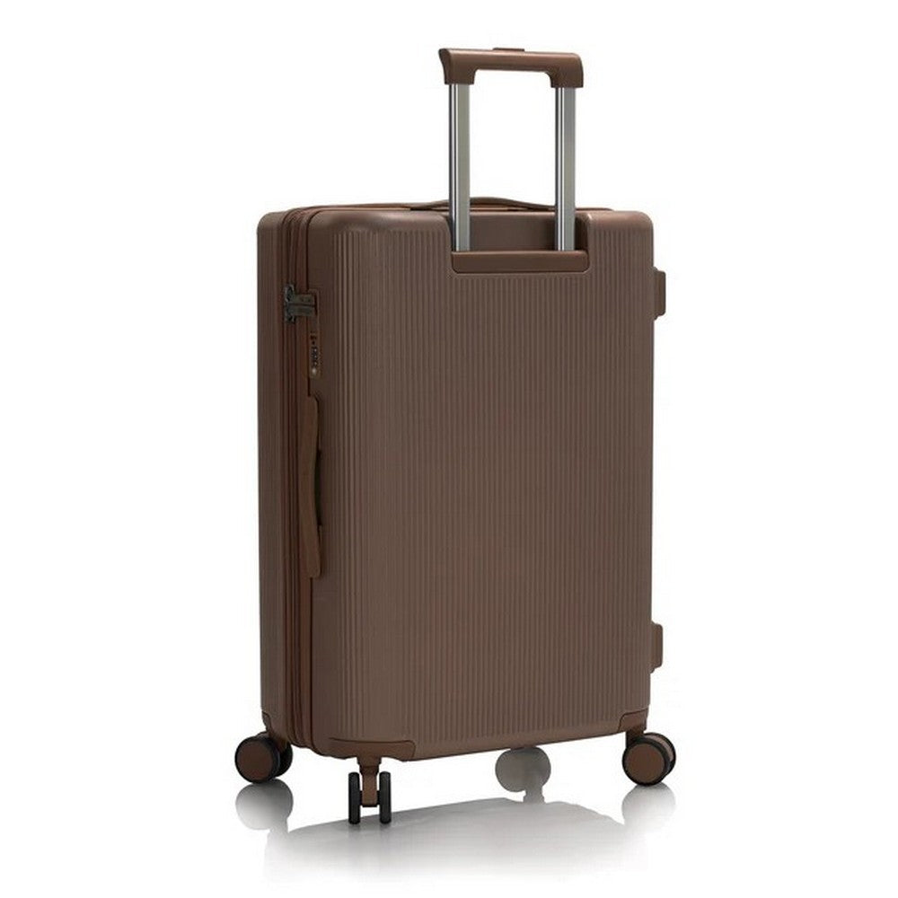 Heys Earth Tones 3 Piece Hardside Spinner Luggage Set