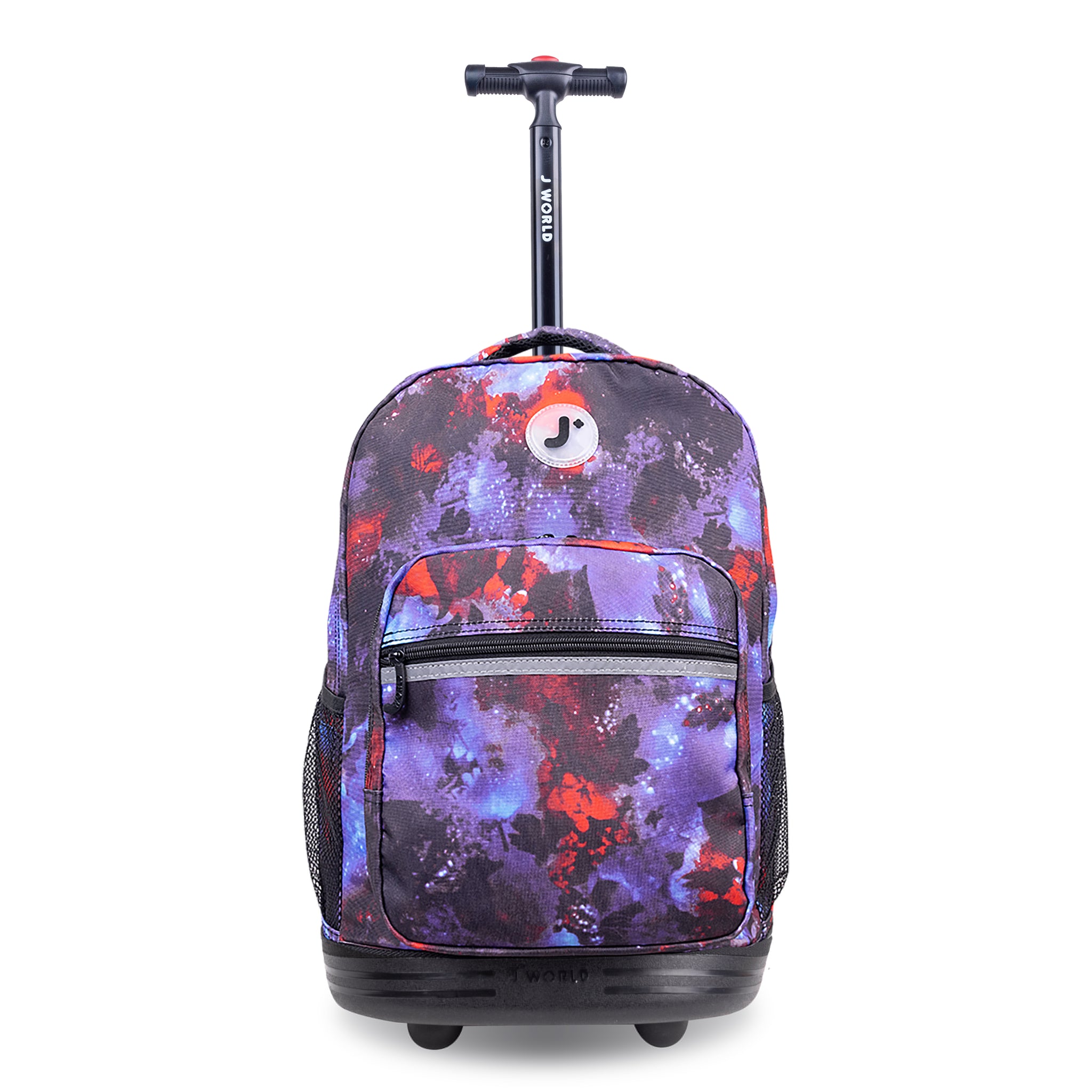 J World Sunrise Galaxy 18" Rolling Backpack