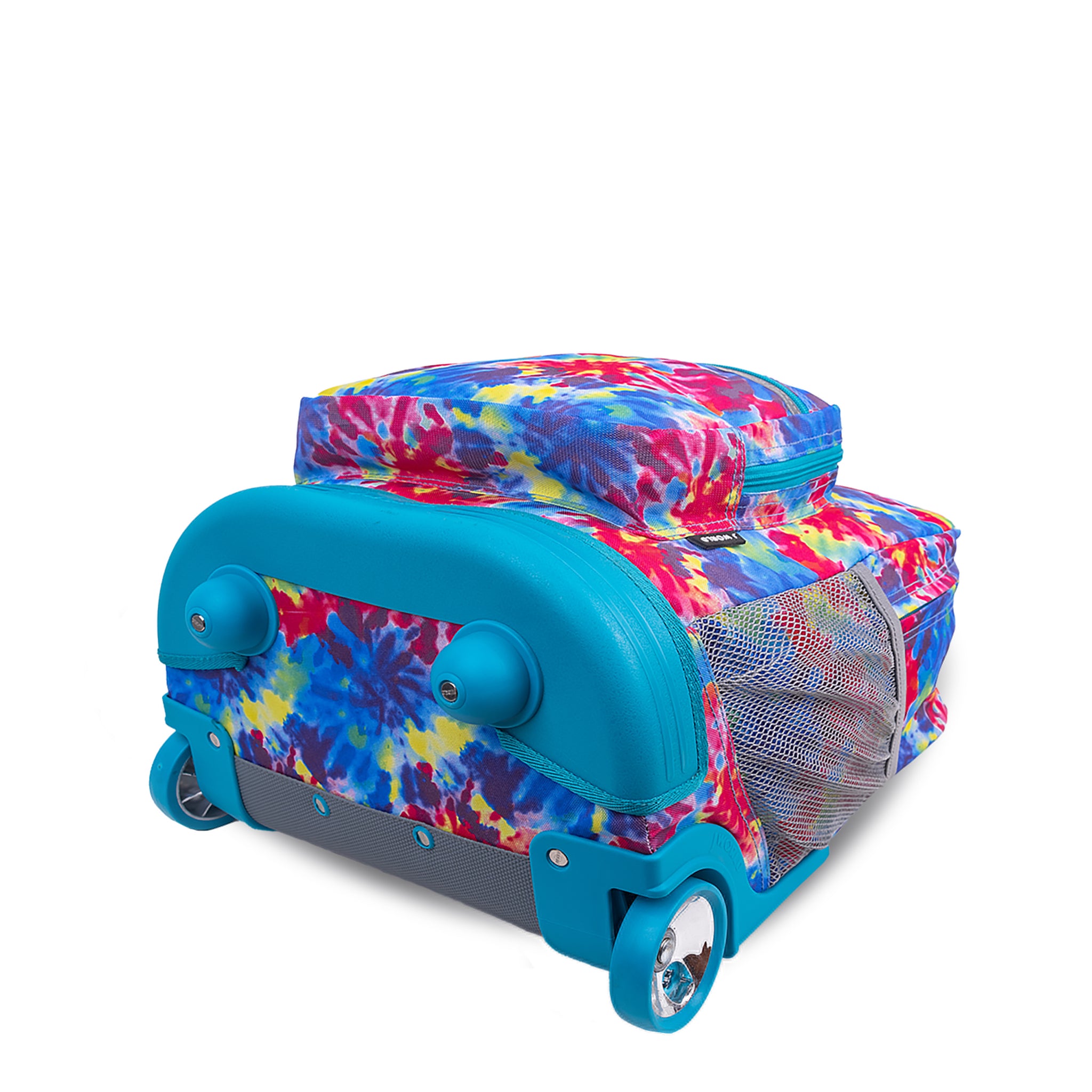 J World Sunrise Tie Dye 18" Rolling Backpack