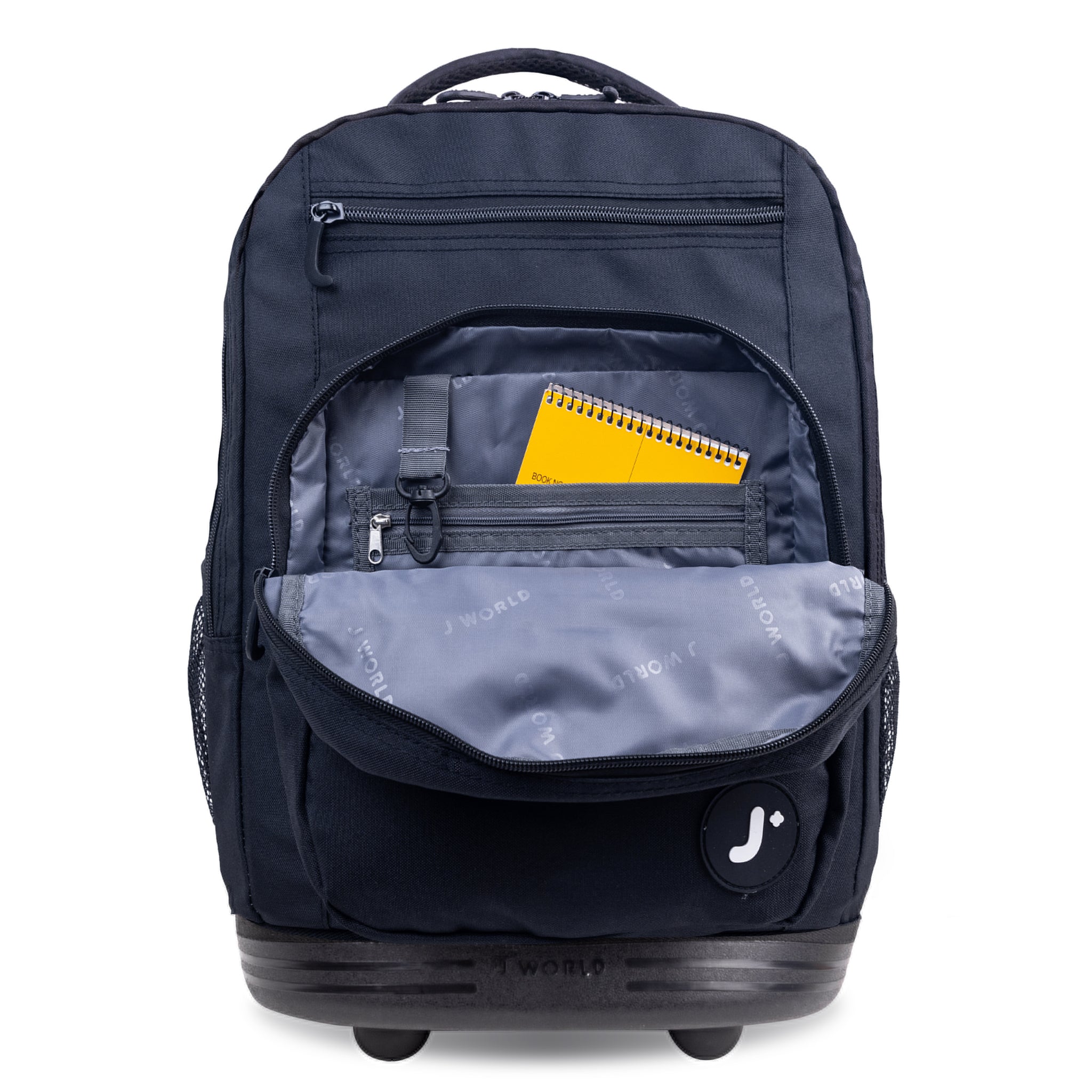 J World Sundance Black 20" Rolling Backpack