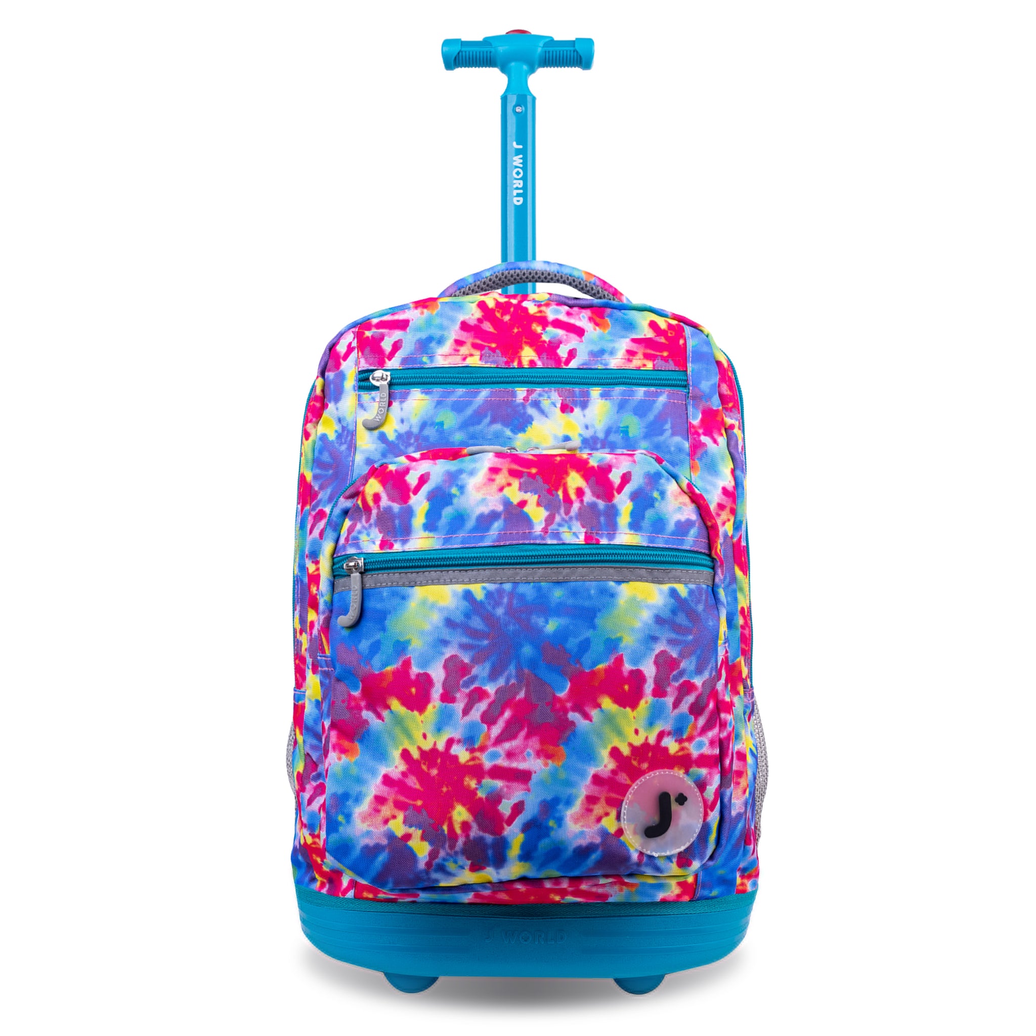 J World Sundance Tie Dye 20" Rolling Backpack