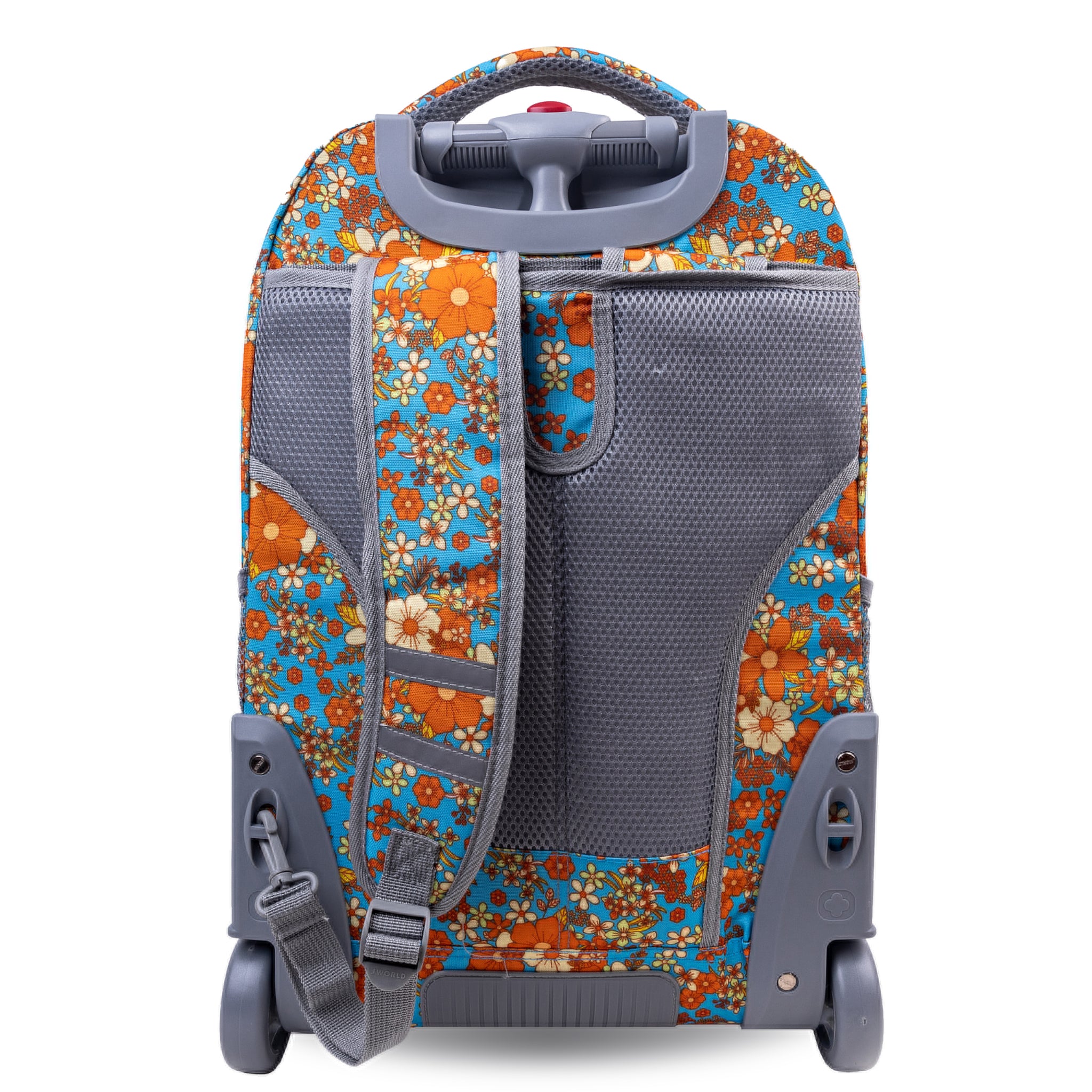 J World Sundance Retro Bloom 20" Rolling Backpack