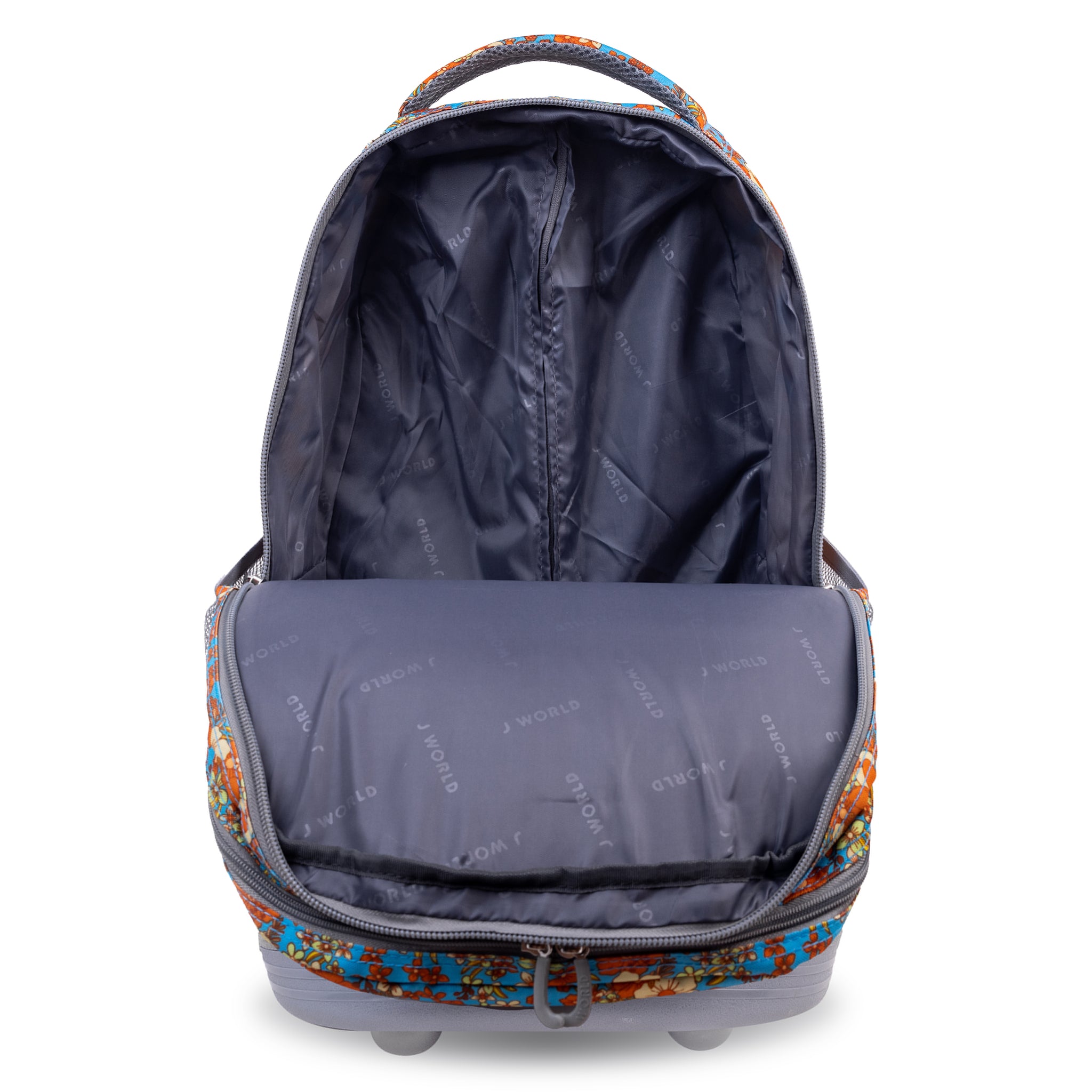 J World Sundance Retro Bloom 20" Rolling Backpack