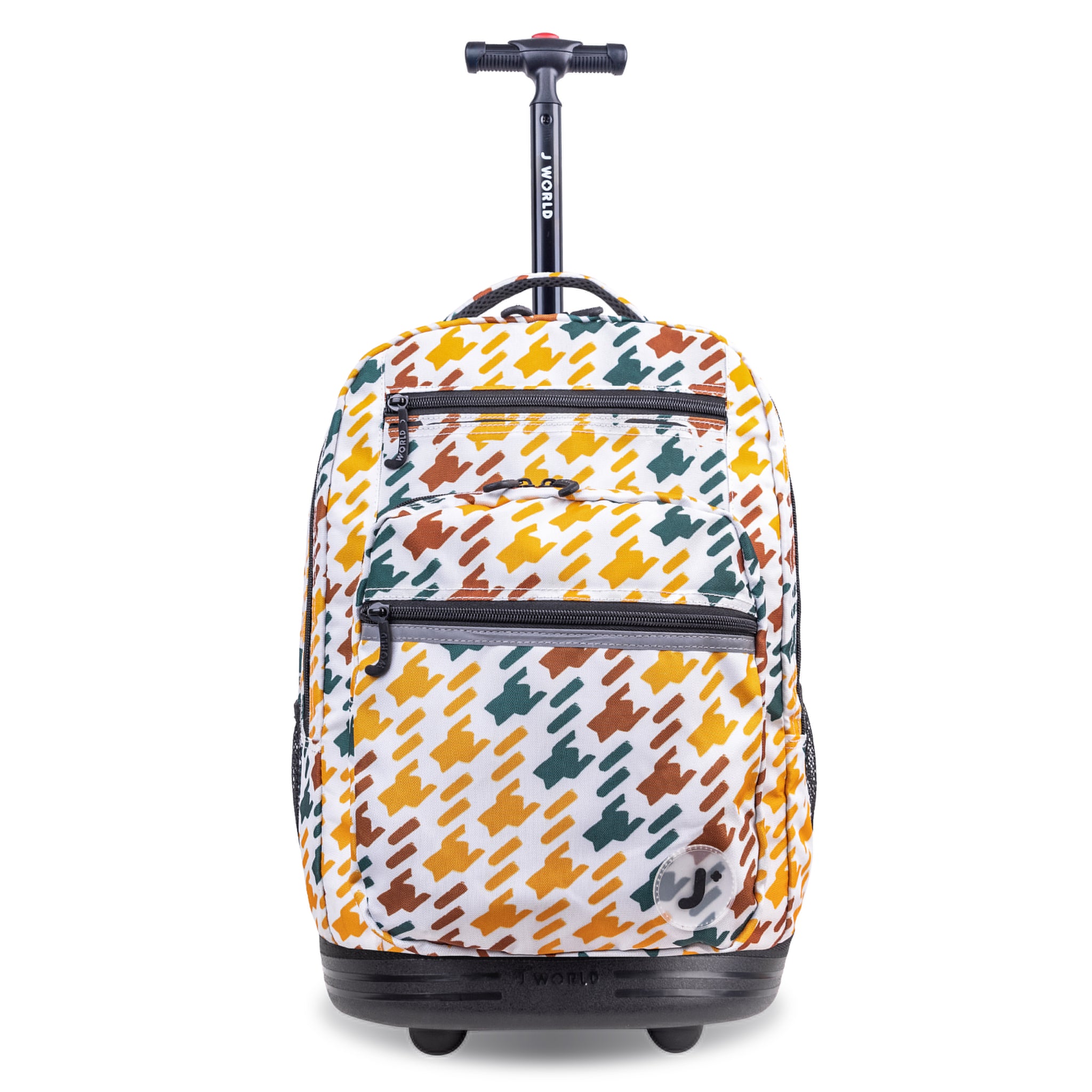 J World Sundance Vivid Tweed 20" Rolling Backpack