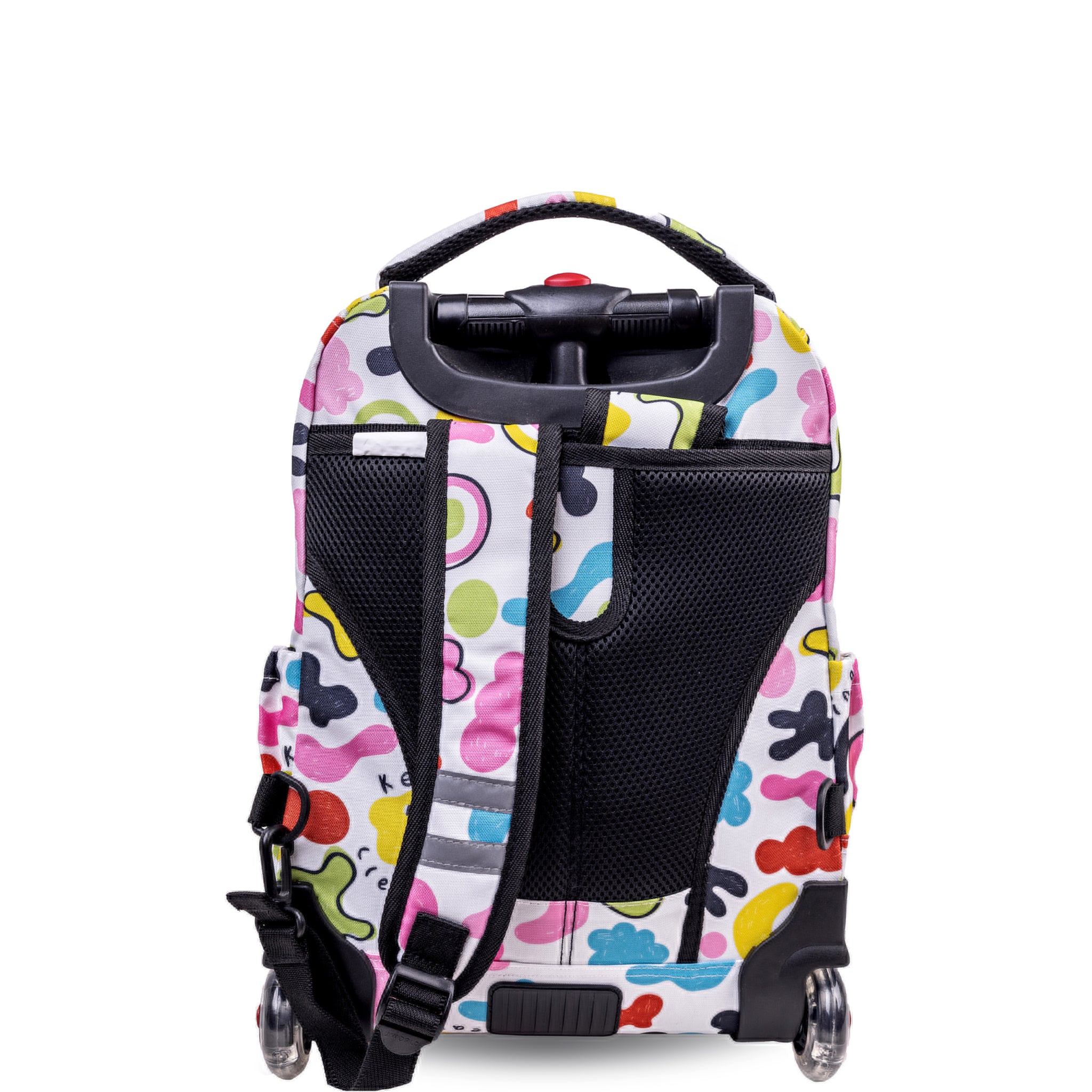 J World Lollipop Kiddo 16" Kids Rolling Backpack and Lunch Bag