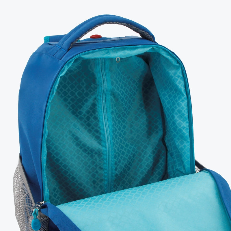 J World Sunlight Blue 18" Rolling Backpack