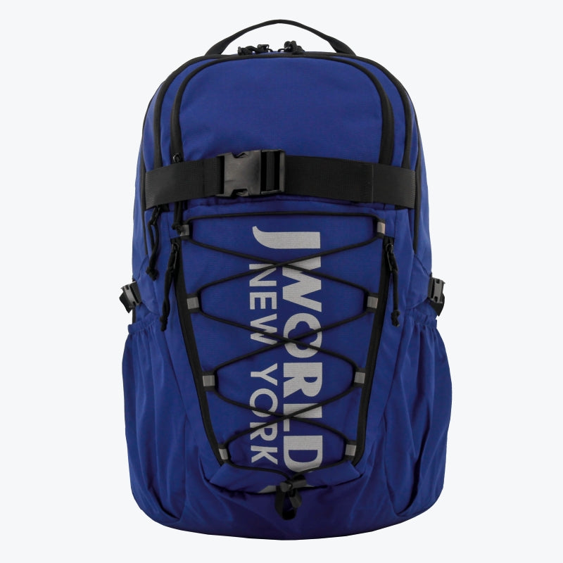 J World Stride Navy Blue Laptop Backpack