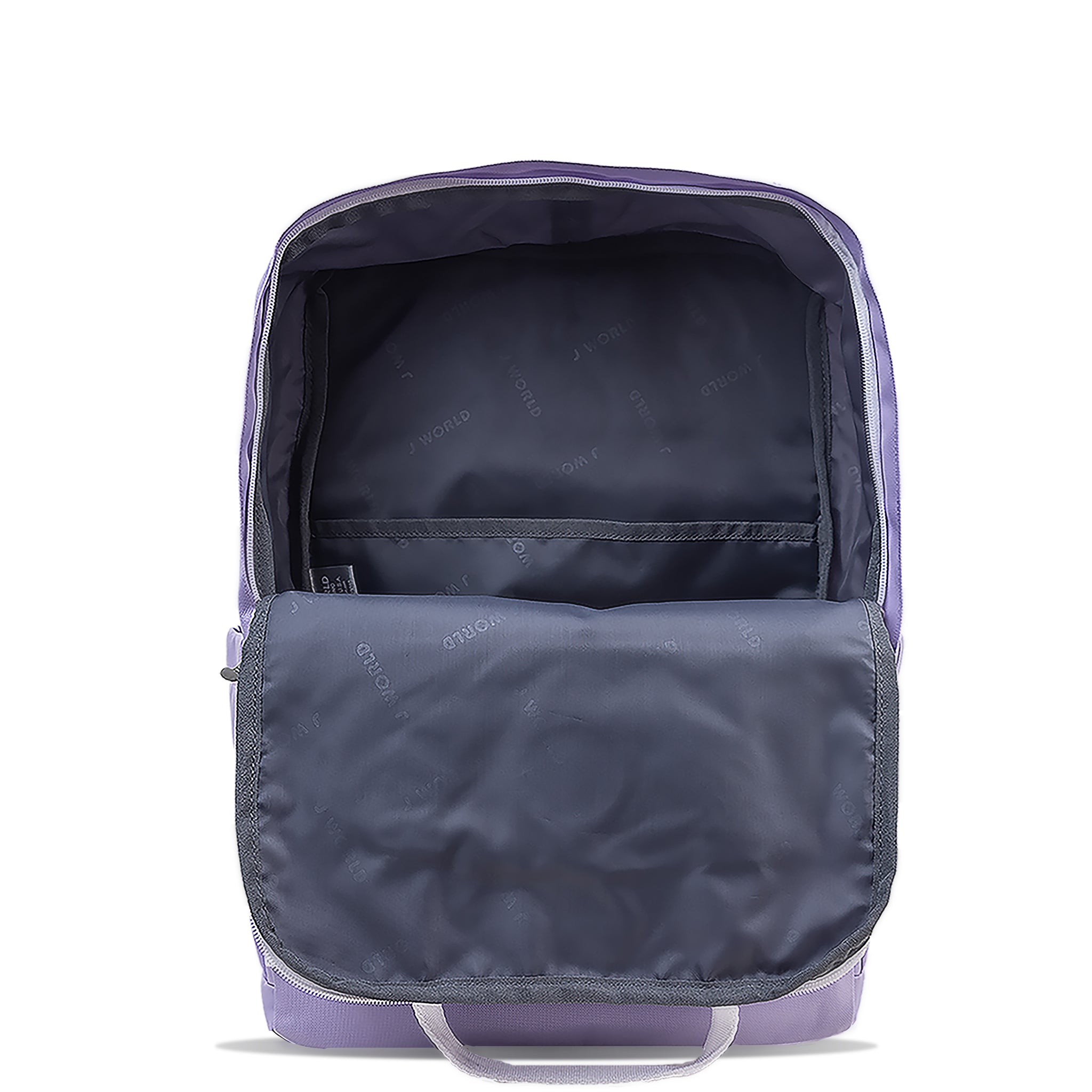 J World Timo Digital Lavender Multi-Functional Laptop Backpack