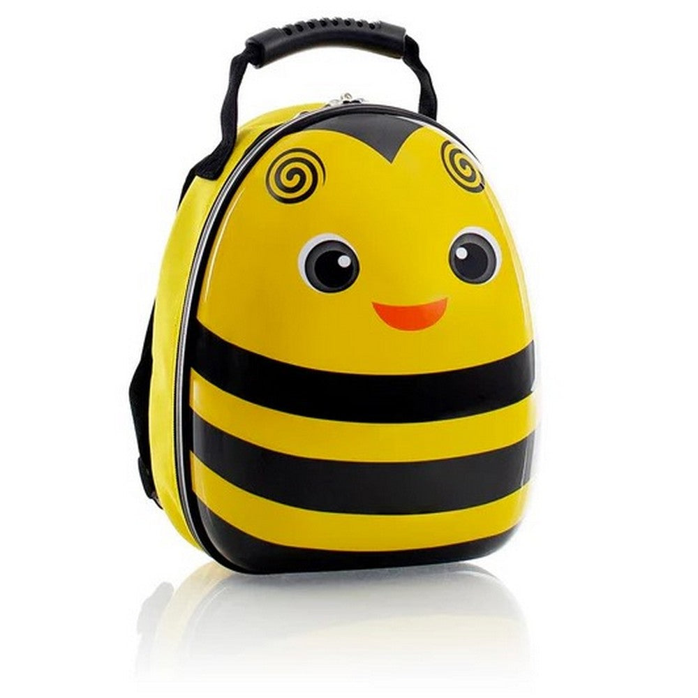 Heys Super Tots Bumble Bee 18" Hardside Carry-On Spinner Suitcase With Backpack