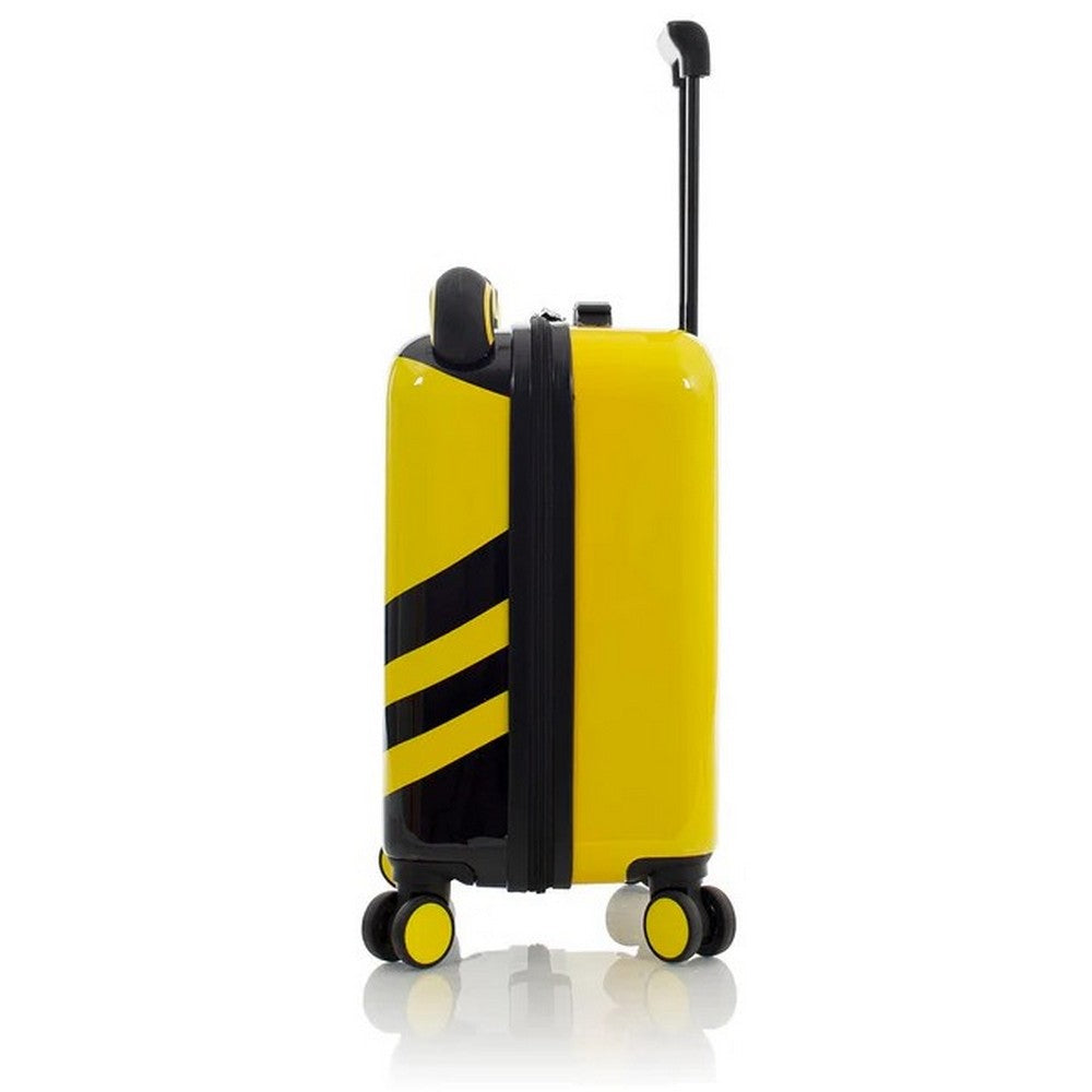 Heys Super Tots Bumble Bee 18" Hardside Carry-On Spinner Suitcase With Backpack