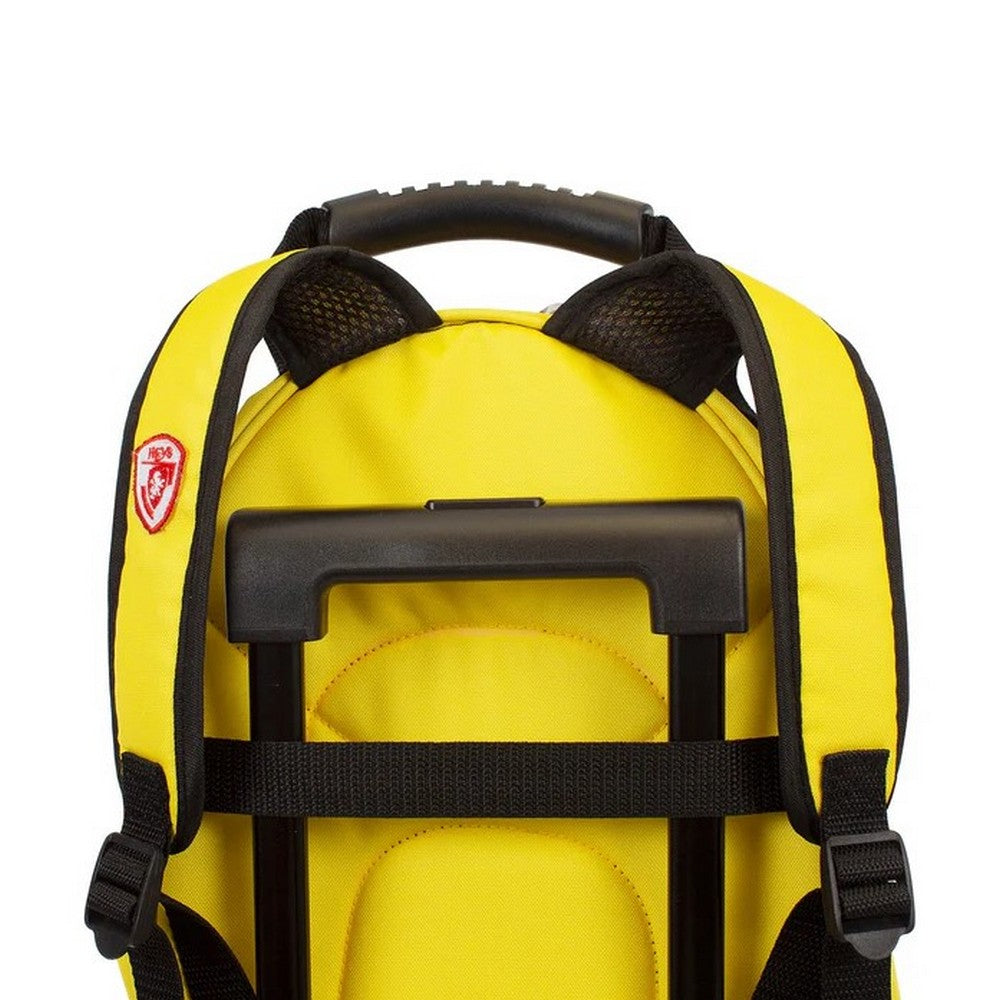 Heys Super Tots Bumble Bee 18" Hardside Carry-On Spinner Suitcase With Backpack