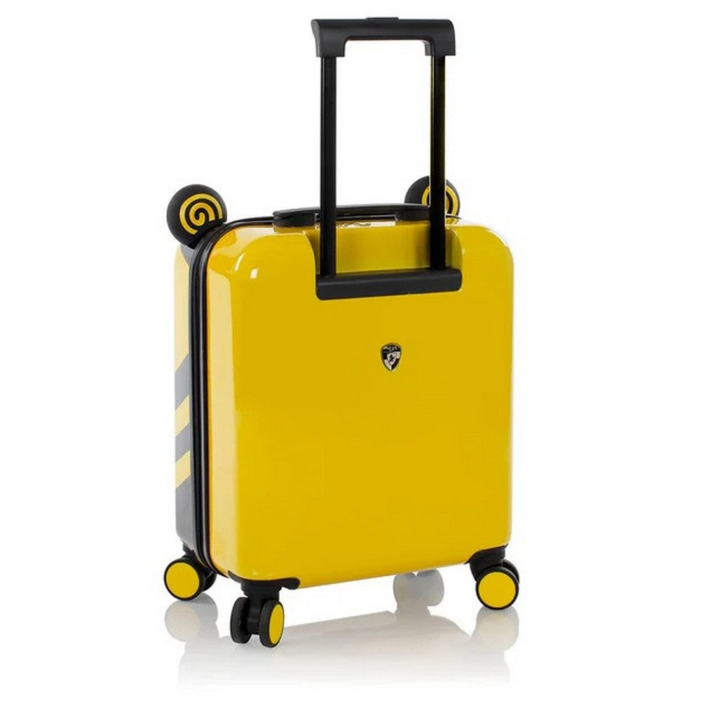 Heys Super Tots Bumble Bee 18" Hardside Carry-On Spinner Suitcase With Backpack