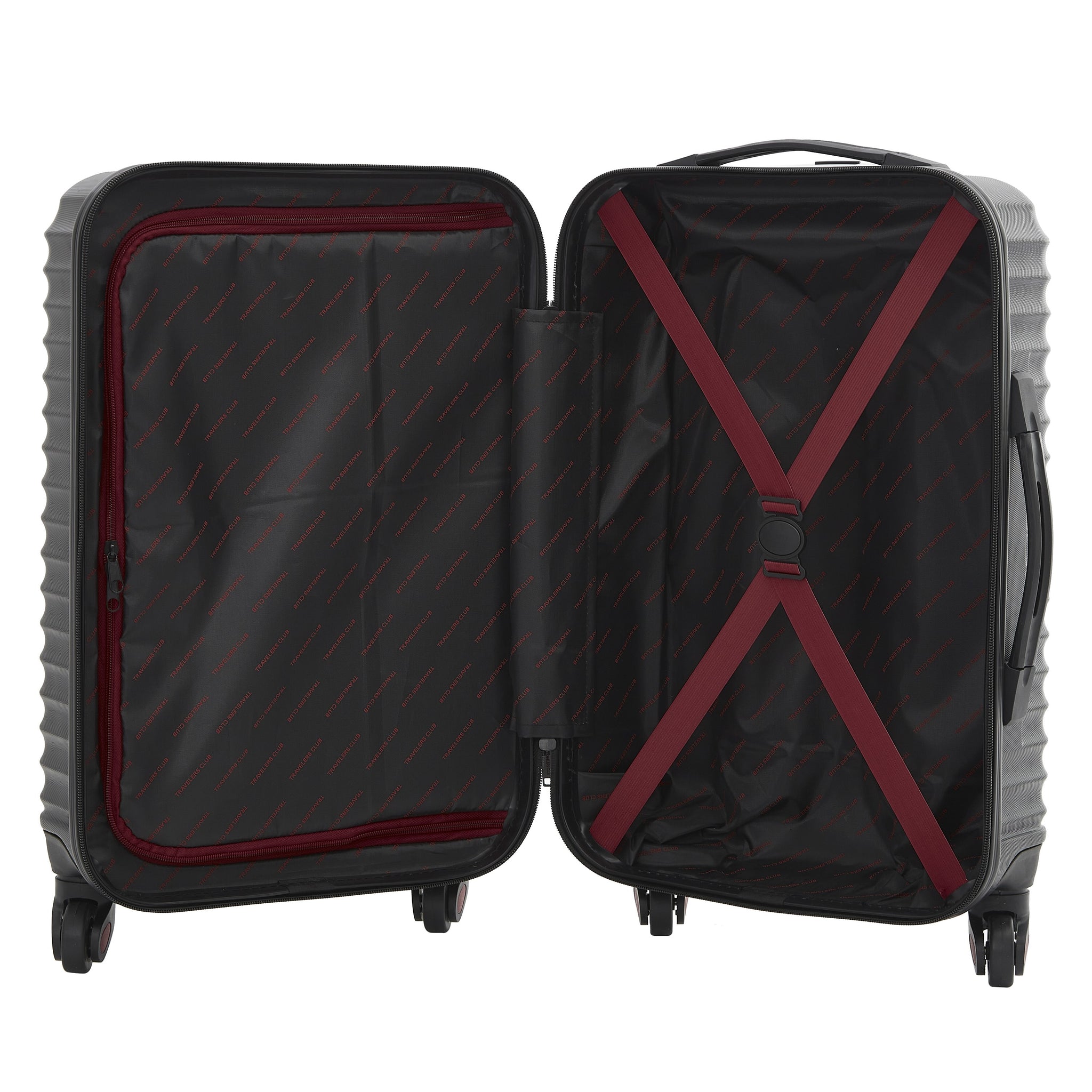 Travelers Club Tour 6 Piece Hardside and Softside Luggage Set