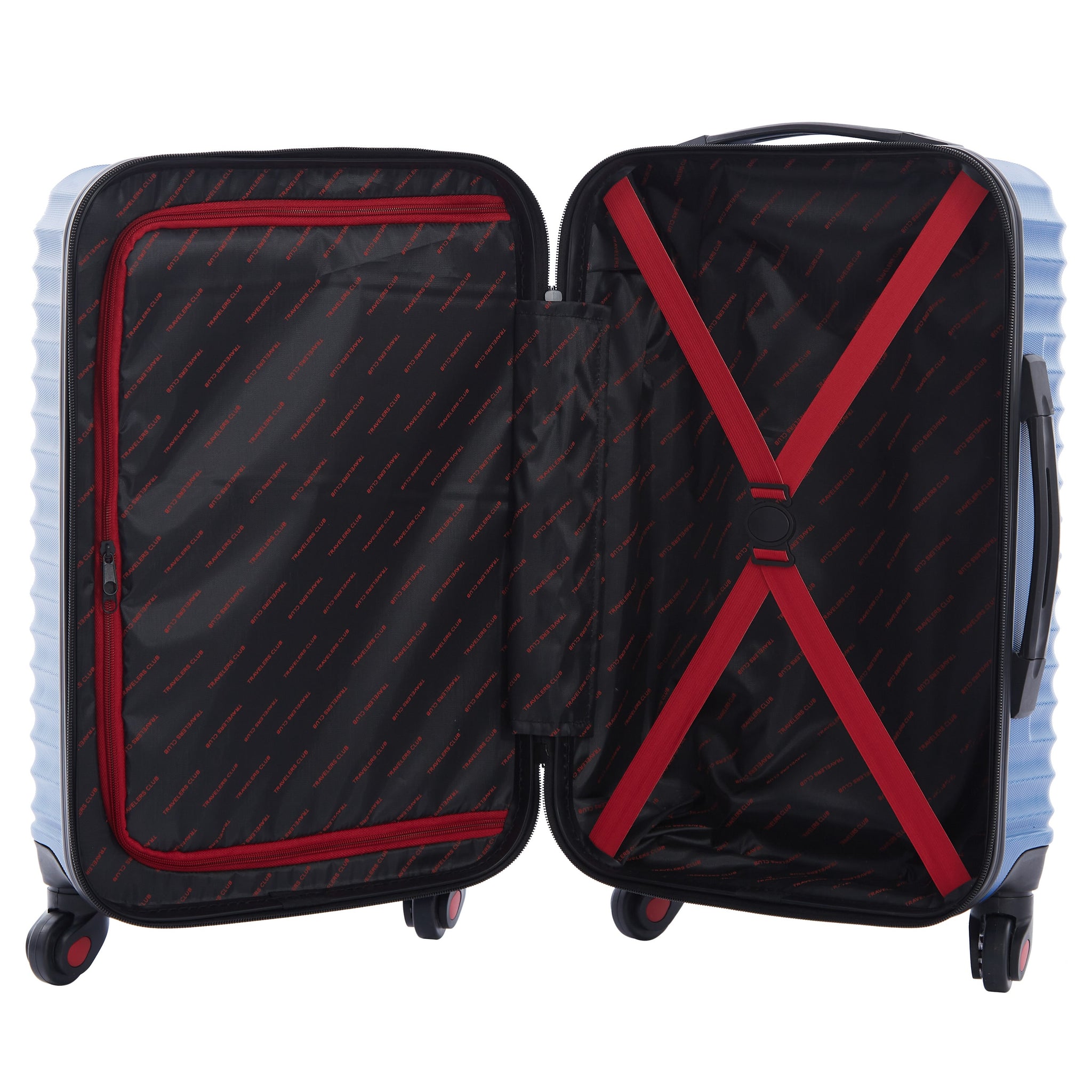 Travelers Club Tour 6 Piece Hardside and Softside Luggage Set