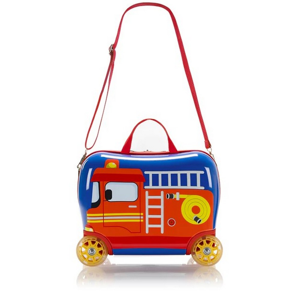 Heys Kids Fire Truck 16" Carry-On Underseat Ride-On Suitcase