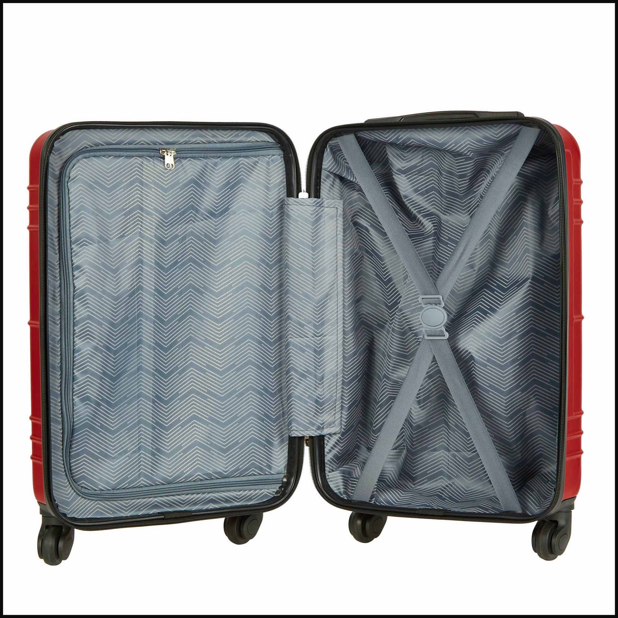 Travelers Club Richmond 20"  Hardside Carry-on Spinner Suitcase