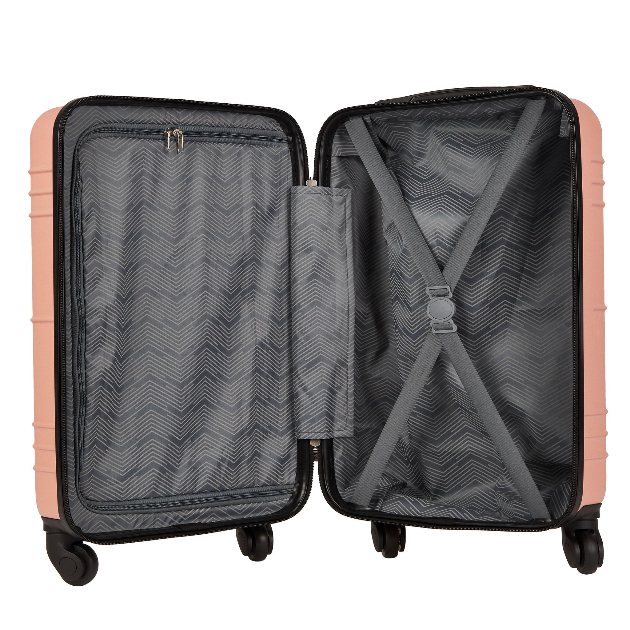 Travelers Club Richmond 20"  Hardside Carry-on Spinner Suitcase