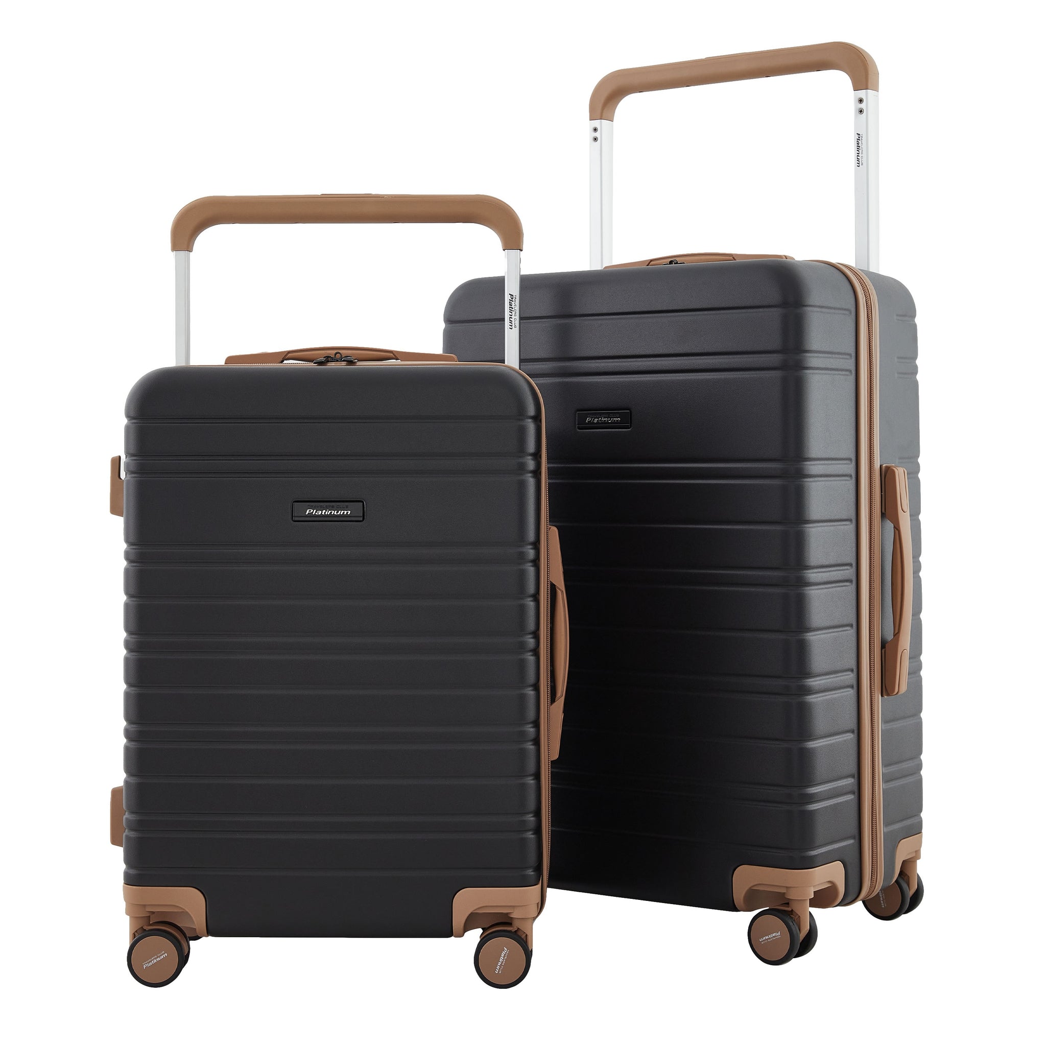 Travelers Club Navigate 2 Piece Hardside Spinner Luggage Set