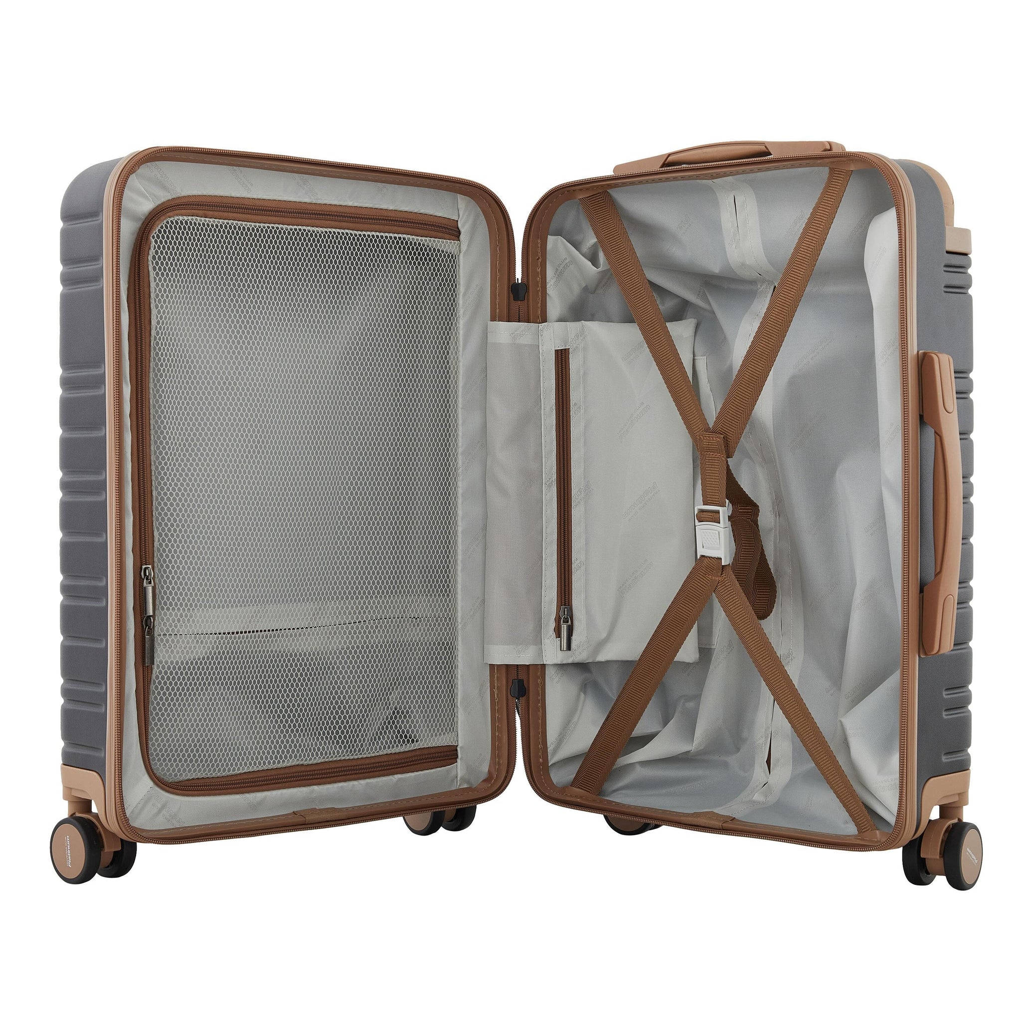 Travelers Club Navigate 2 Piece Hardside Spinner Luggage Set