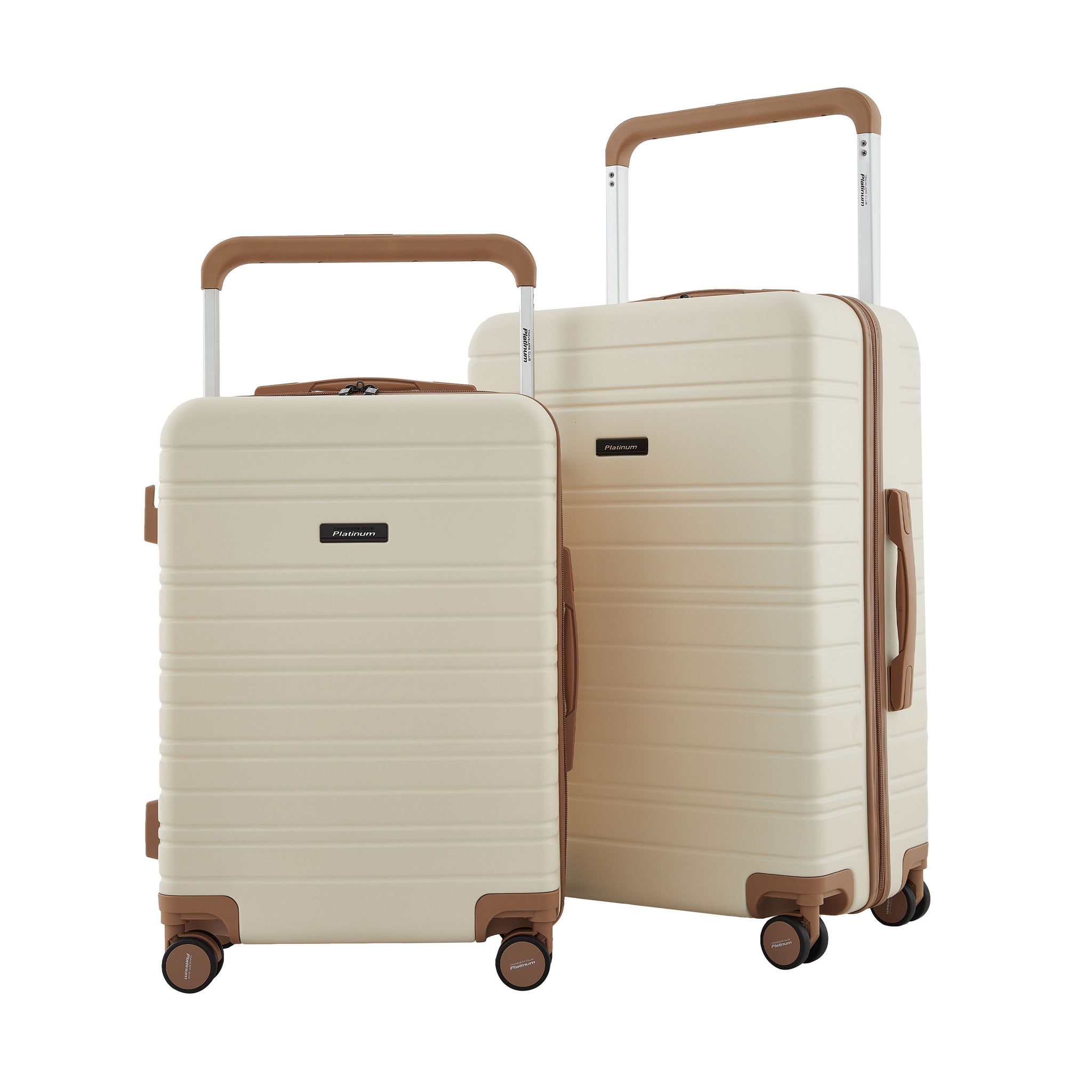 Travelers Club Navigate 2 Piece Hardside Spinner Luggage Set