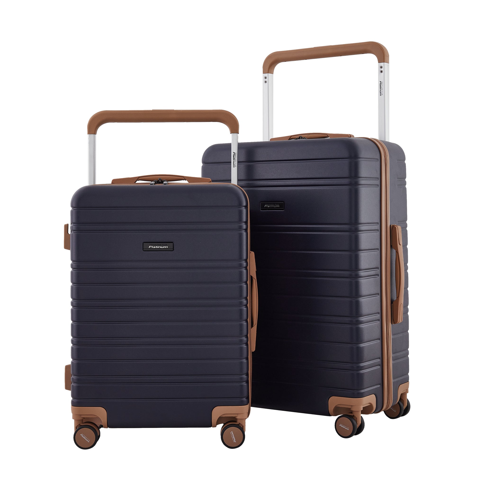 Travelers Club Navigate 2 Piece Hardside Spinner Luggage Set