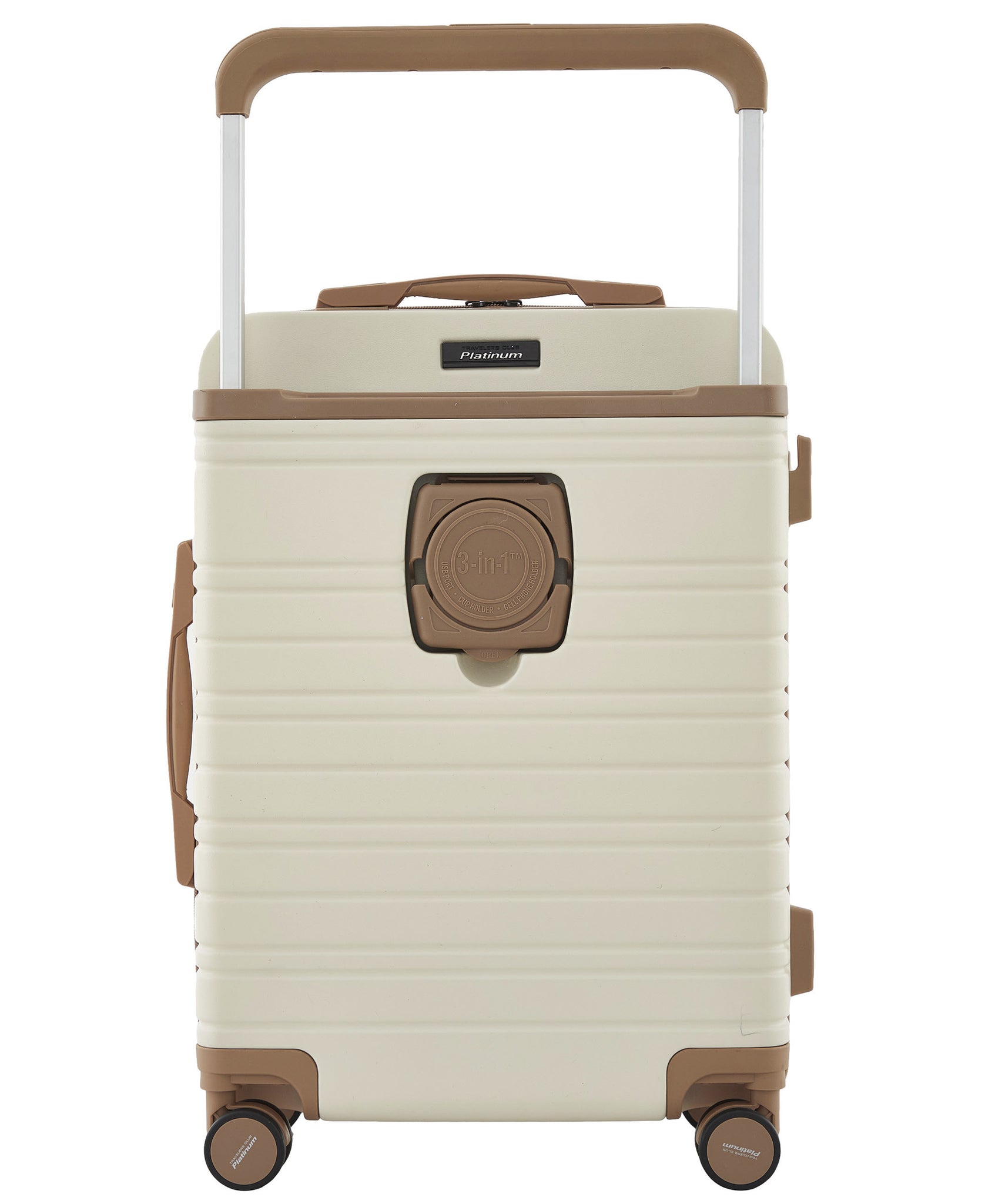 Travelers Club Navigate 20" Hardside Spinner Suitcase