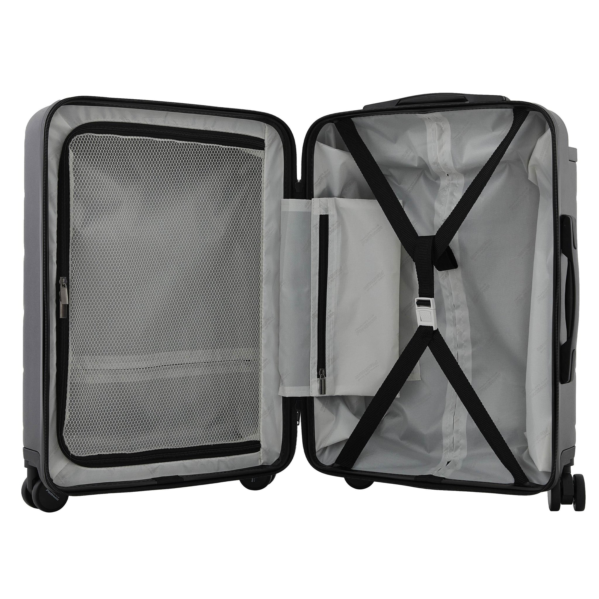 Travelers Club Odyssey 2 Piece Hardside Spinner Luggage Set