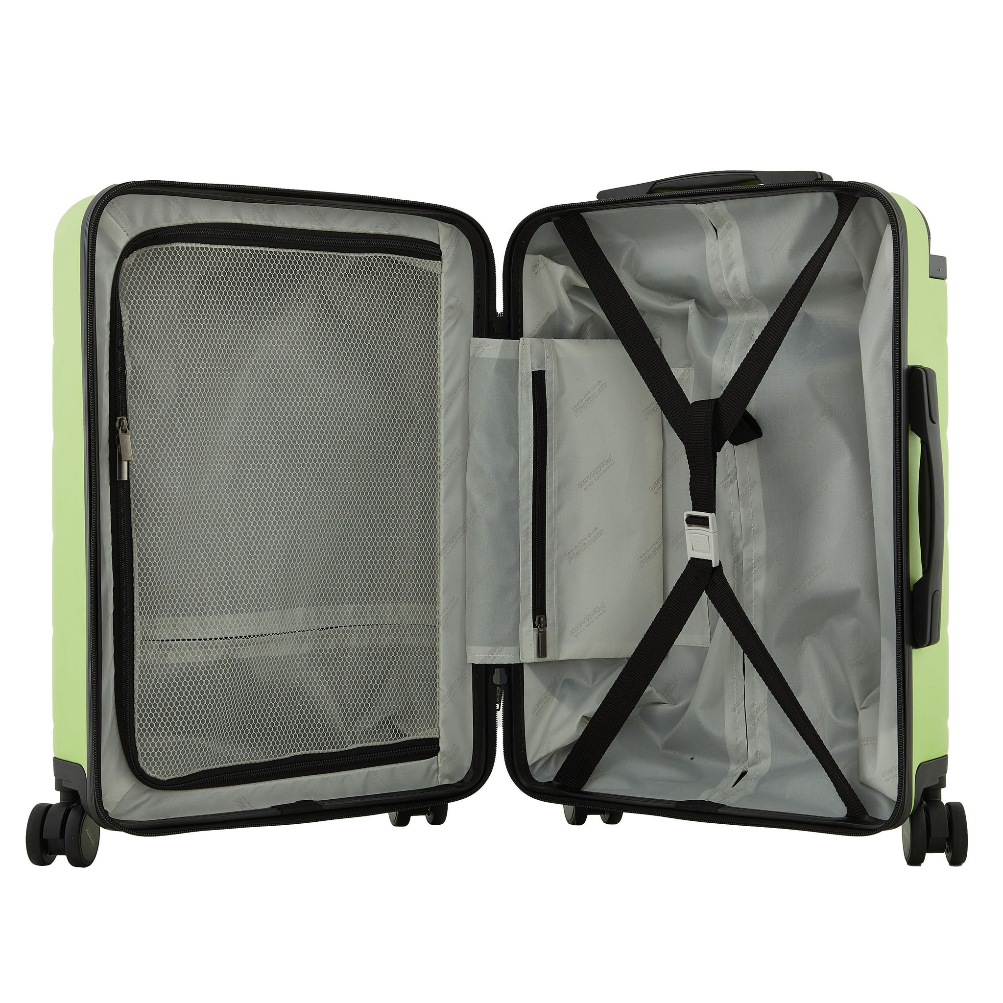 Travelers Club Odyssey 2 Piece Hardside Spinner Luggage Set